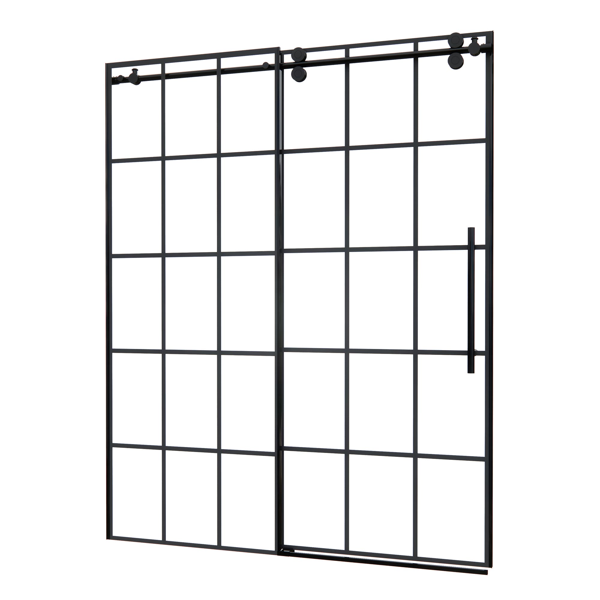 Altair Esense 60" W x 76" H Single Sliding Frameless Shower Door - photo 2 of 15