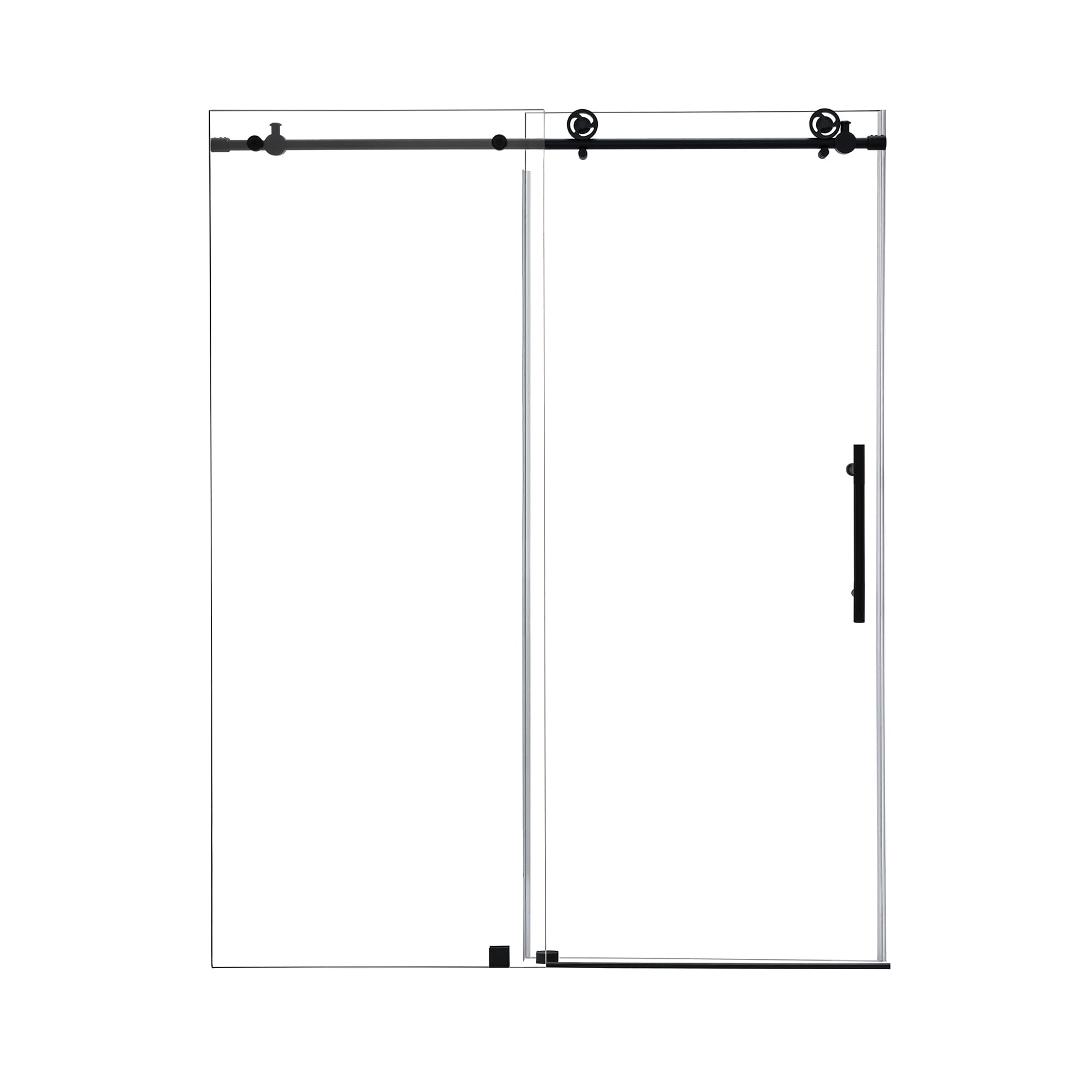 Altair Gareth 60" W x 78" H Single Sliding Frameless Shower Door - photo 1 of 12