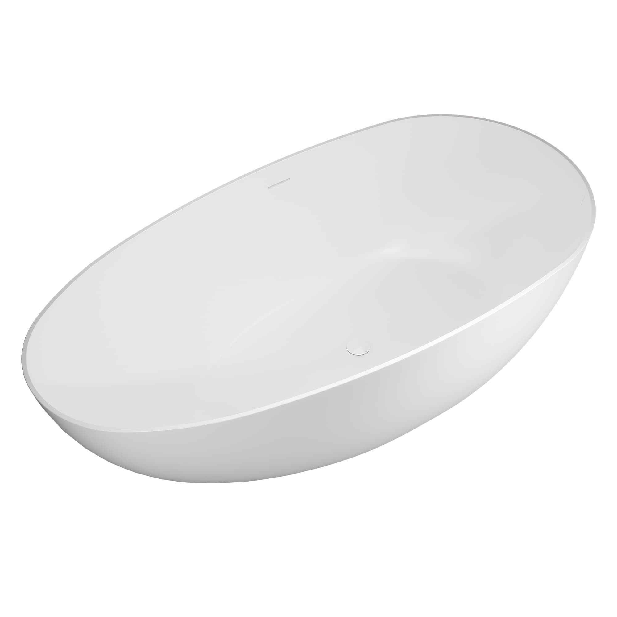 Altair Giotto Solid Surface Freestanding Soaking Bathtub - photo 4 of 24