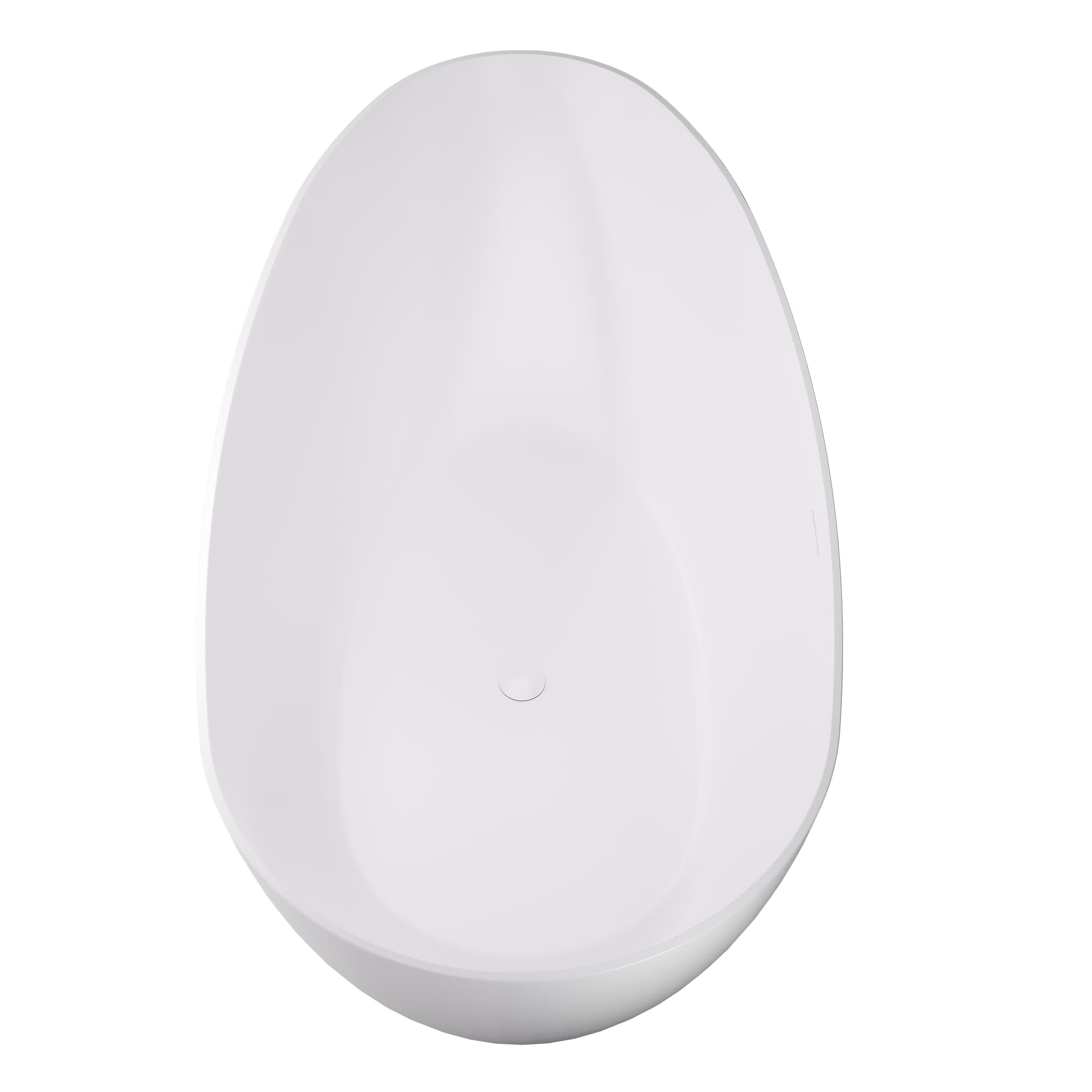 Altair Giotto Solid Surface Freestanding Soaking Bathtub - photo 5 of 24