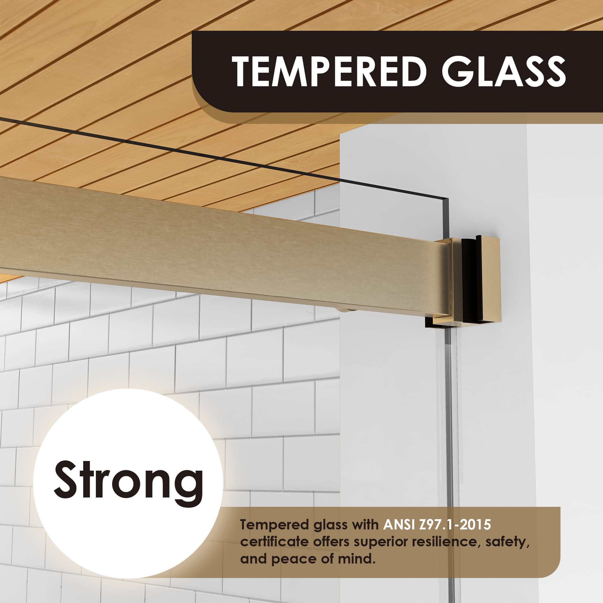 Altair Marcelo By-Pass Frameless Shower Door - photo 12 of 14