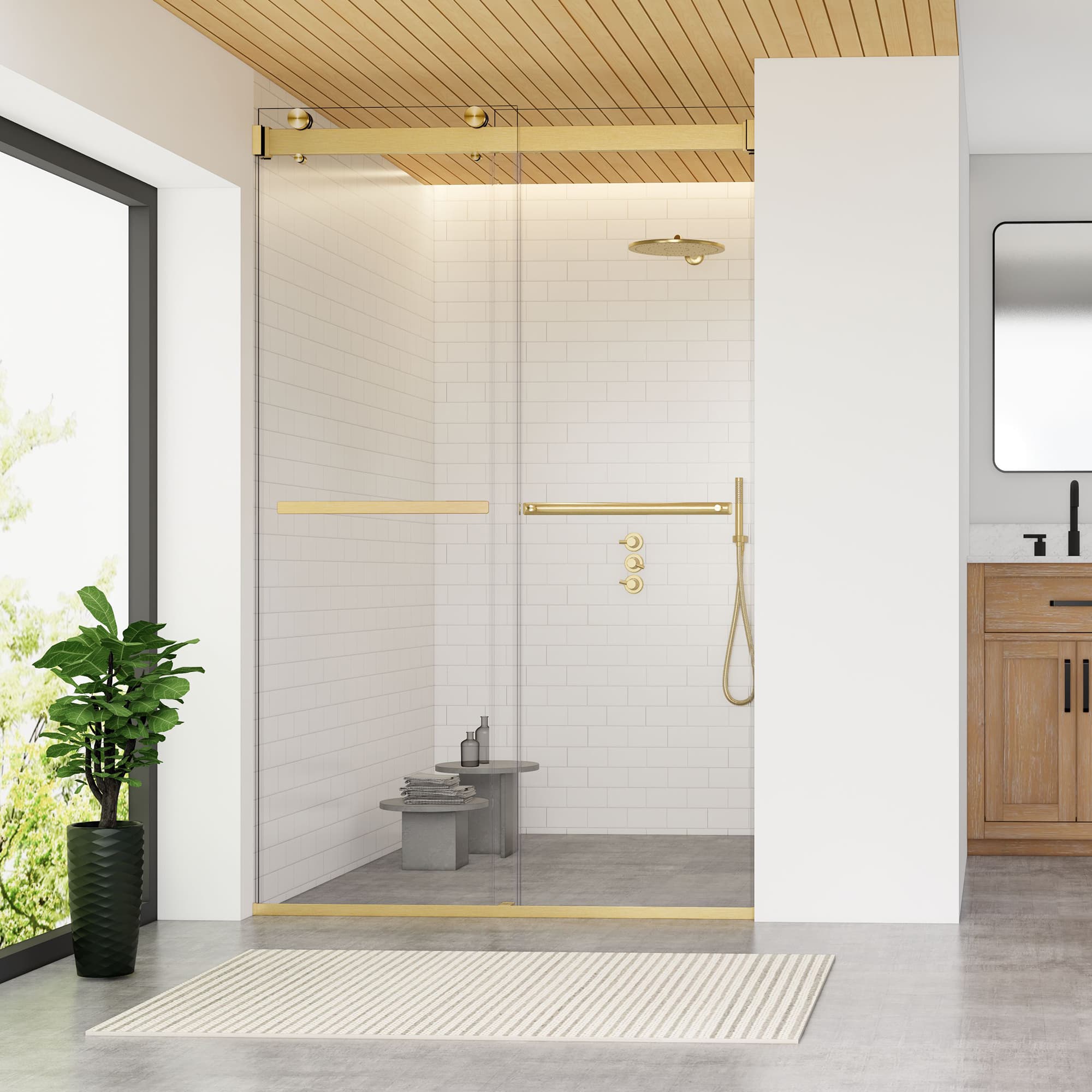 Altair Marcelo By-Pass Frameless Shower Door - photo 3 of 14