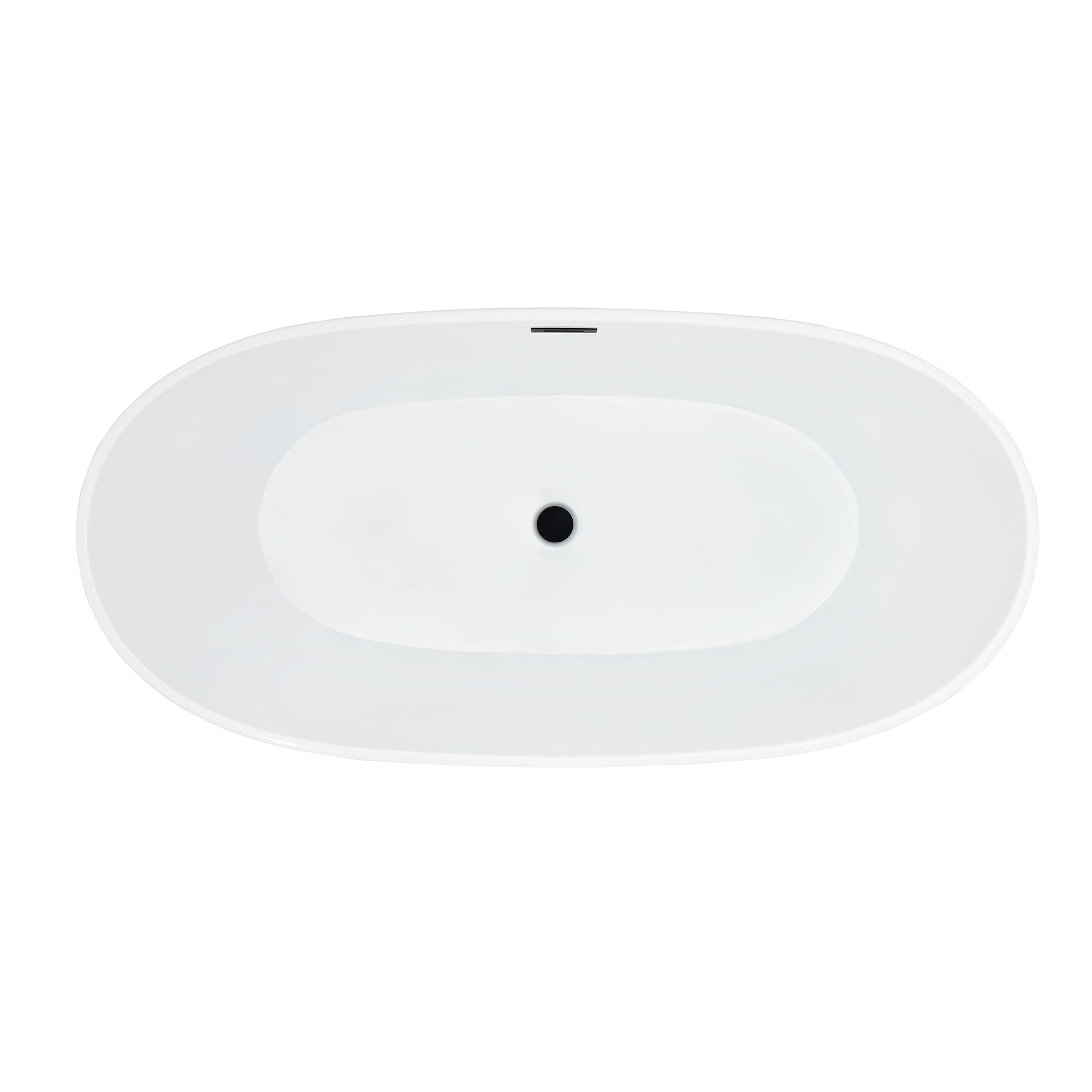 Altair Rauris 59 Inch Acrylic Soaking Bathtub - photo 3 of 13