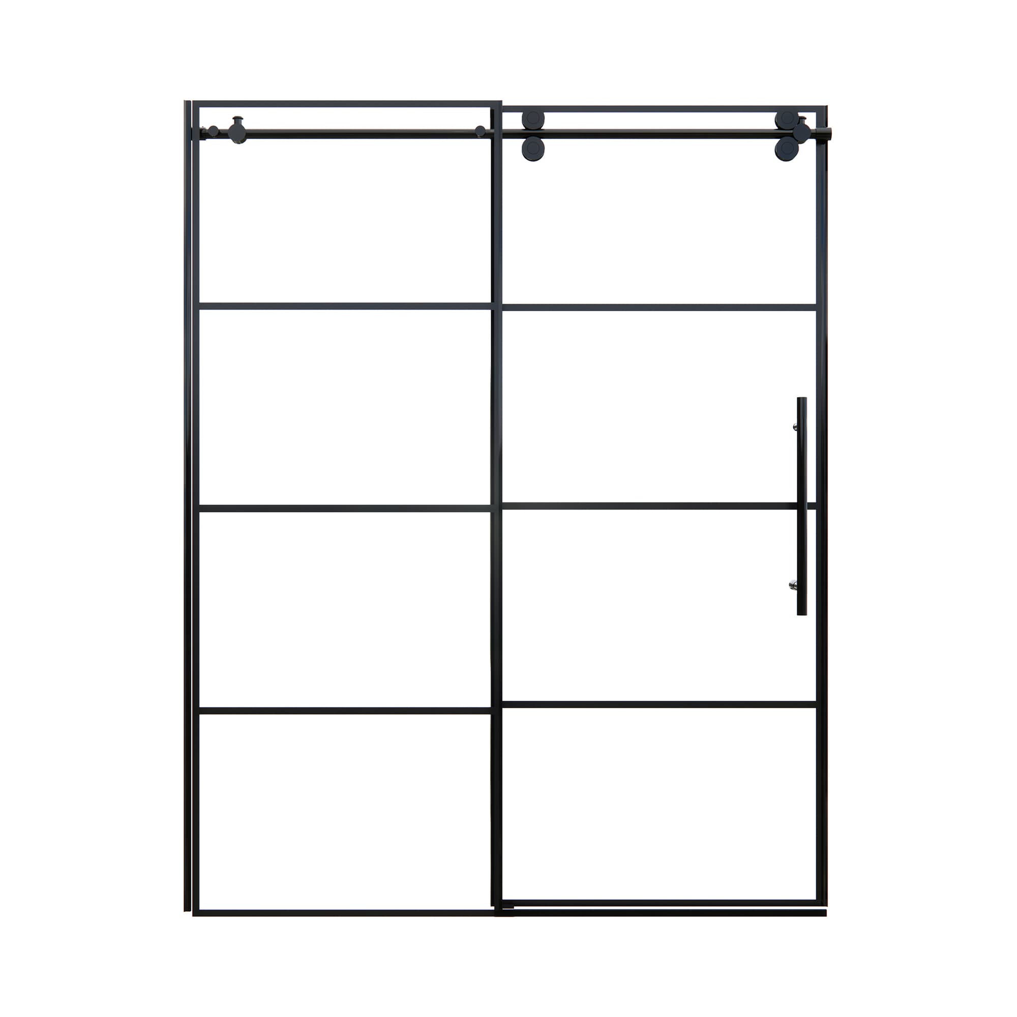 Altair Sankiz 60" W x 76" H Single Sliding Frameless Shower Door - photo 1 of 15