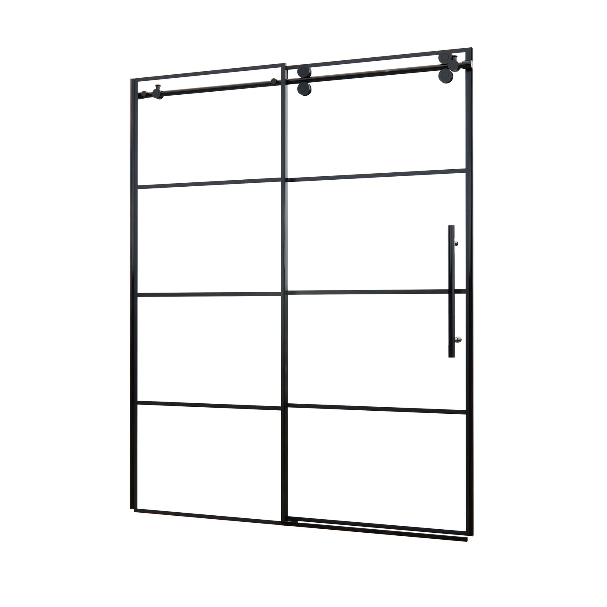 Altair Sankiz 60" W x 76" H Single Sliding Frameless Shower Door - photo 2 of 15