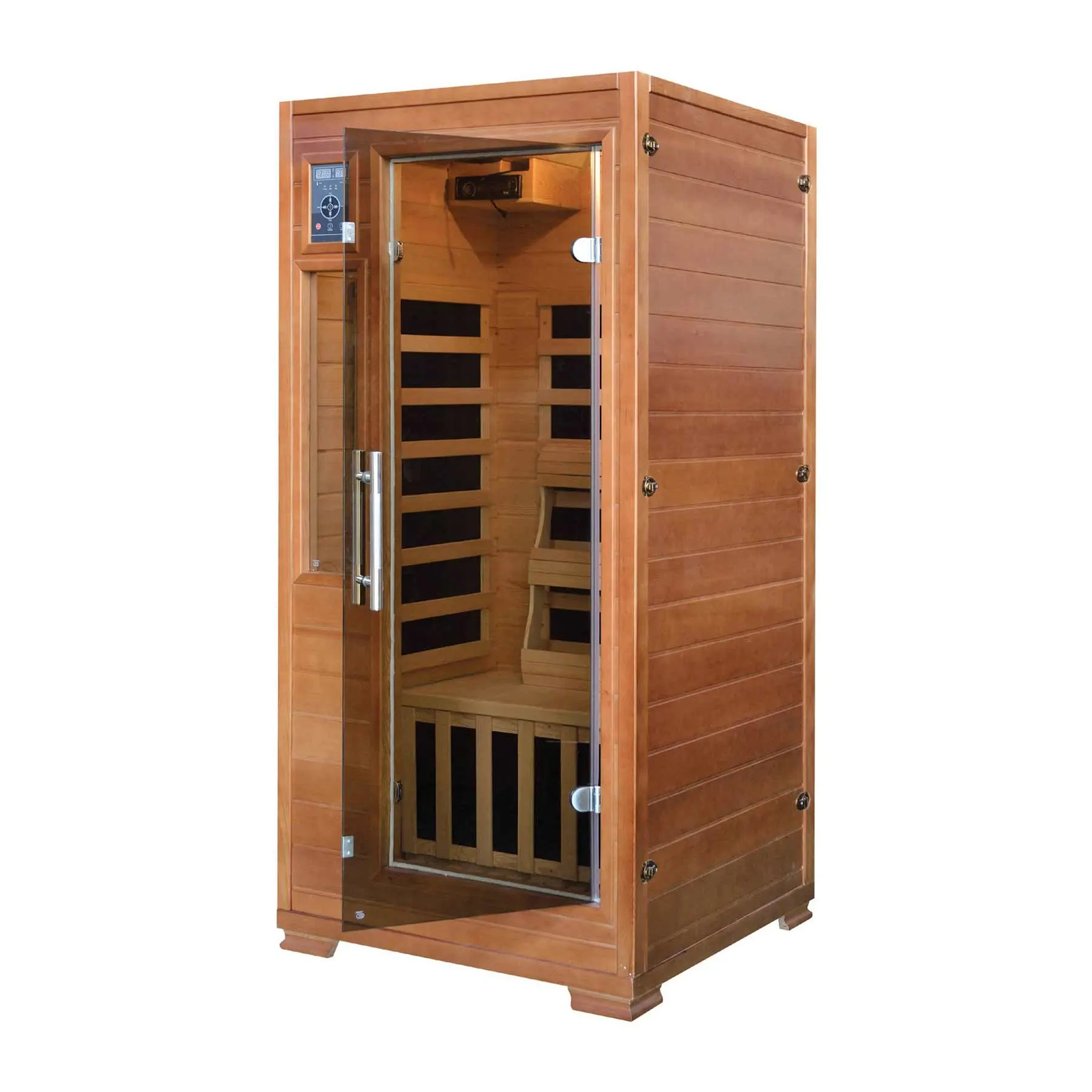 HeatWave 1-2 Person 5 Carbon Indoor Low-EMF Infrared Sauna - image 1