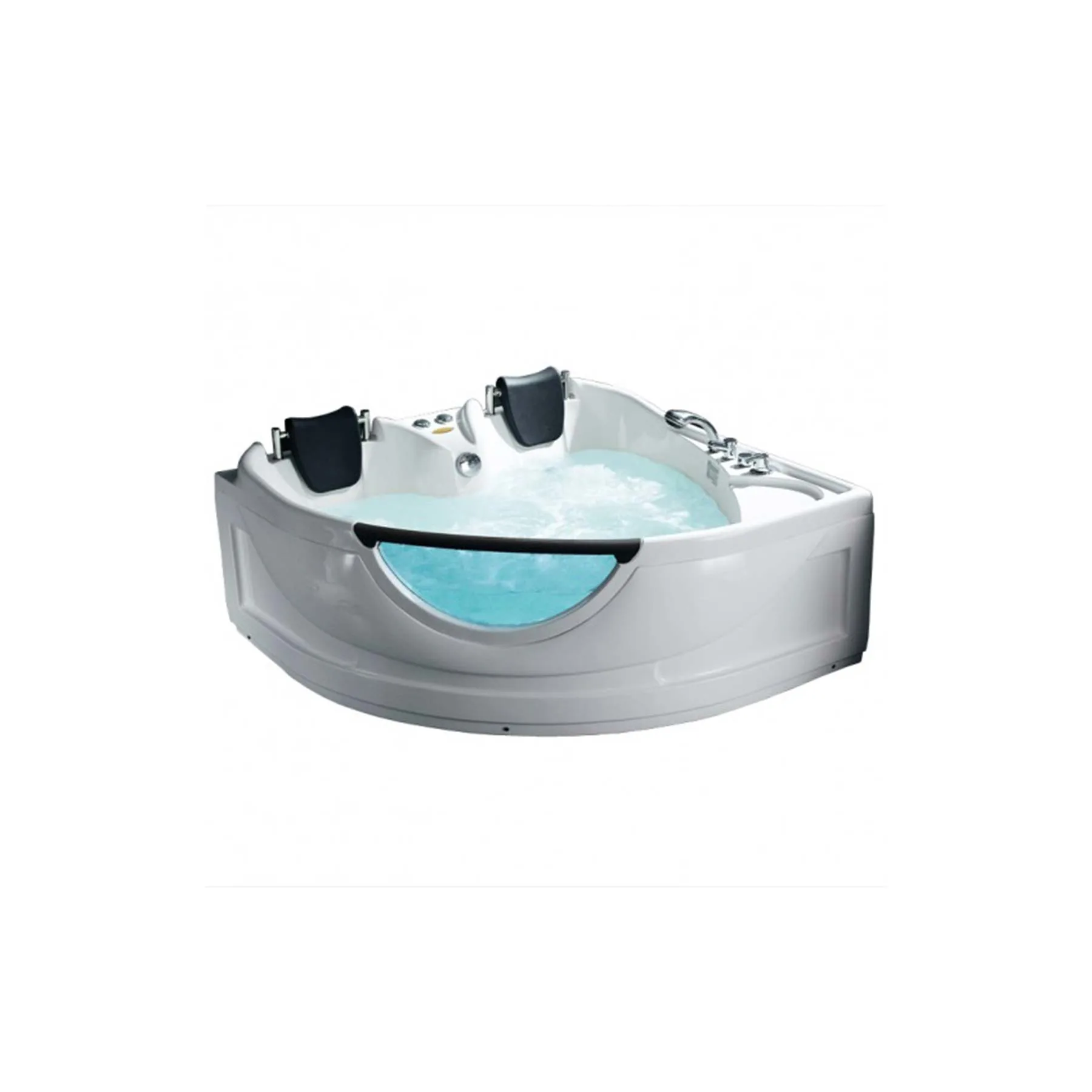 Mesa BT-150150 2 Person 16 Jetted Corner Whirlpool Bathtub - image 1