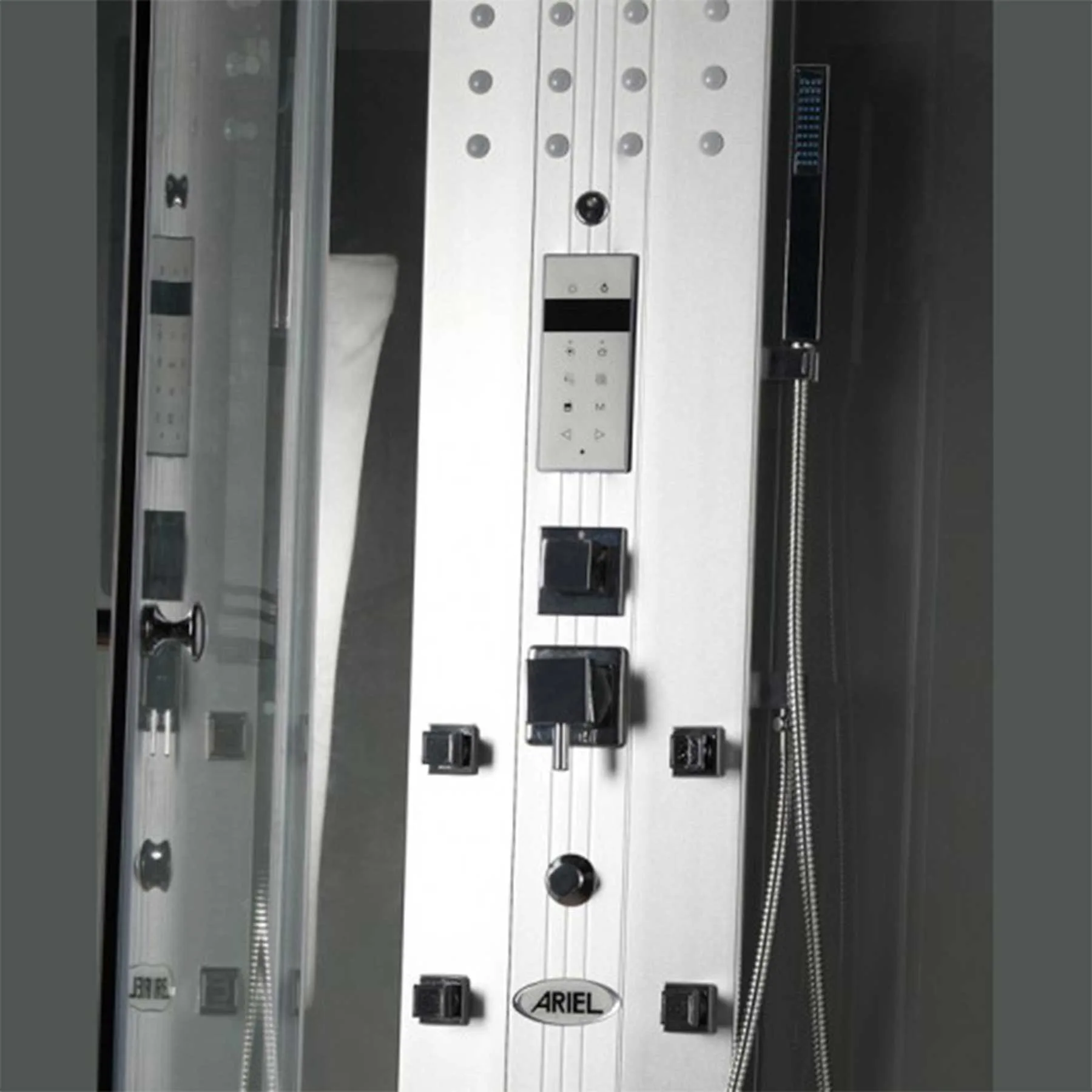 Mesa WS-300A 47L x 35W x 85H 1 Person Walk In Steam Shower - image 4