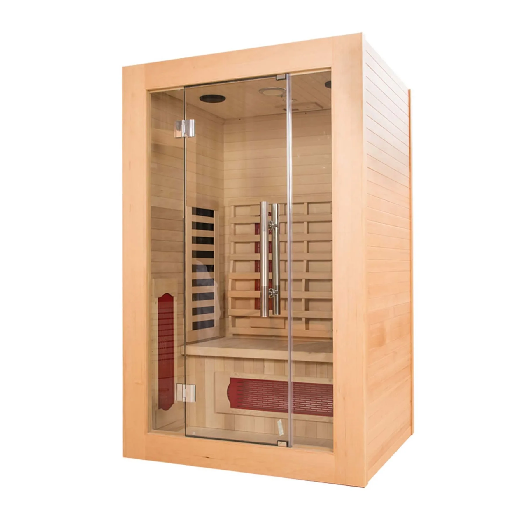 Miracle 2 Person 47L x 42W x 75H in Indoor Infrared Sauna - image 1