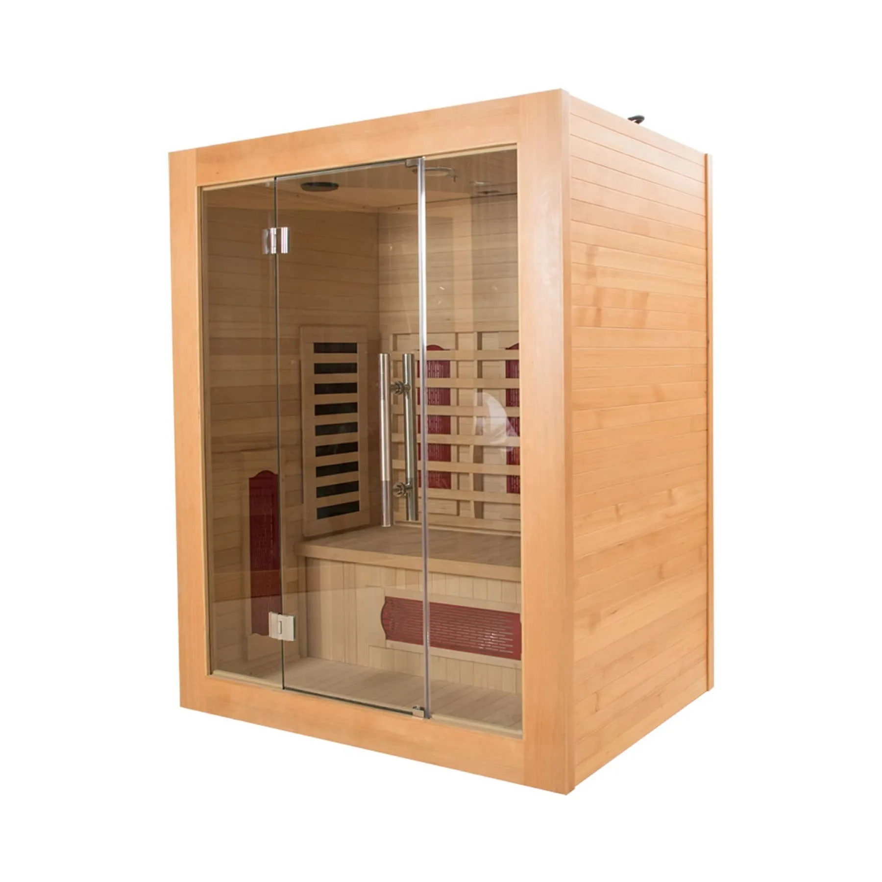 Miracle 3 Person 59L x 45W x 75H in Indoor Infrared Sauna - image 1