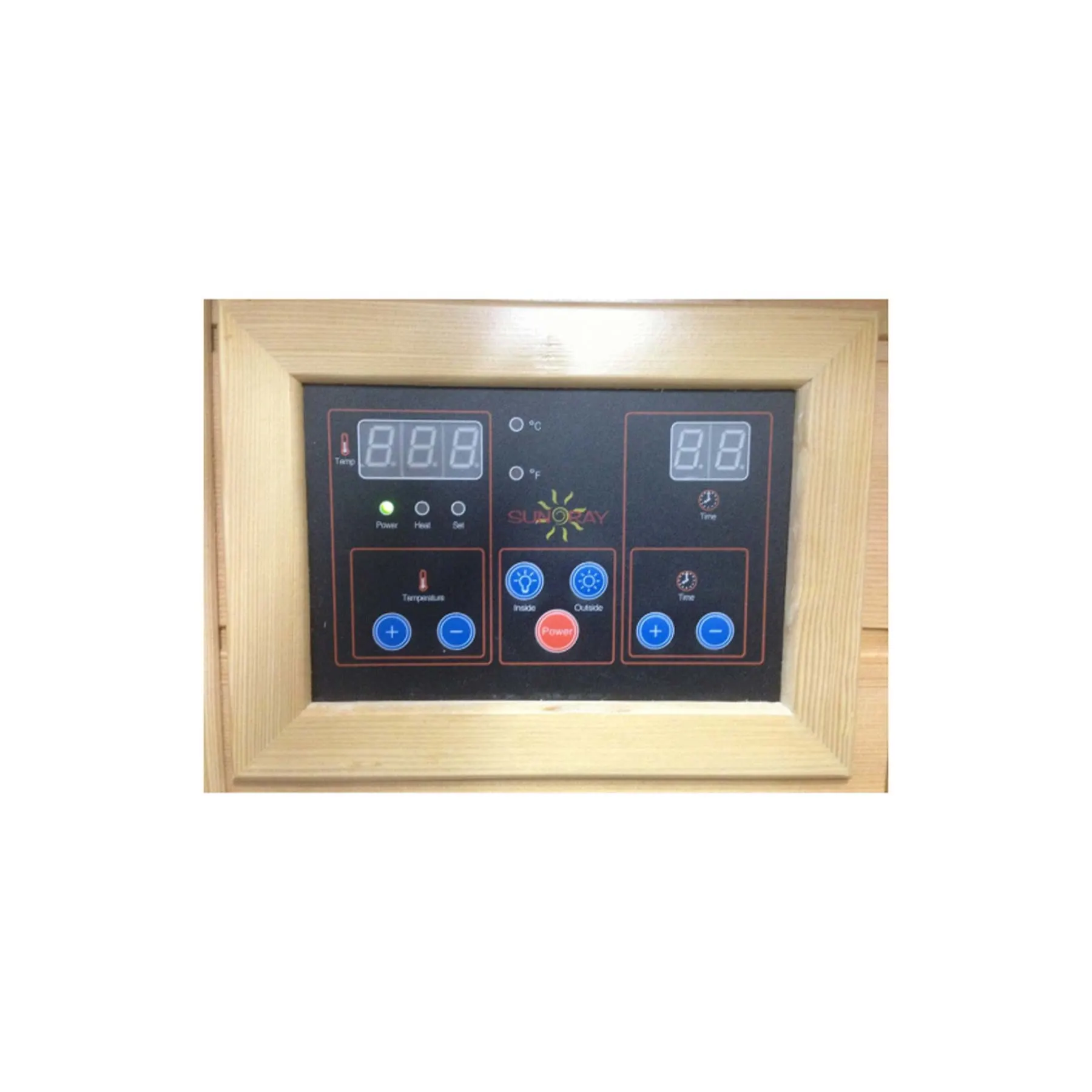 Sunray Cordova 2 Person Nano Cedar Indoor Infrared Sauna - image 3