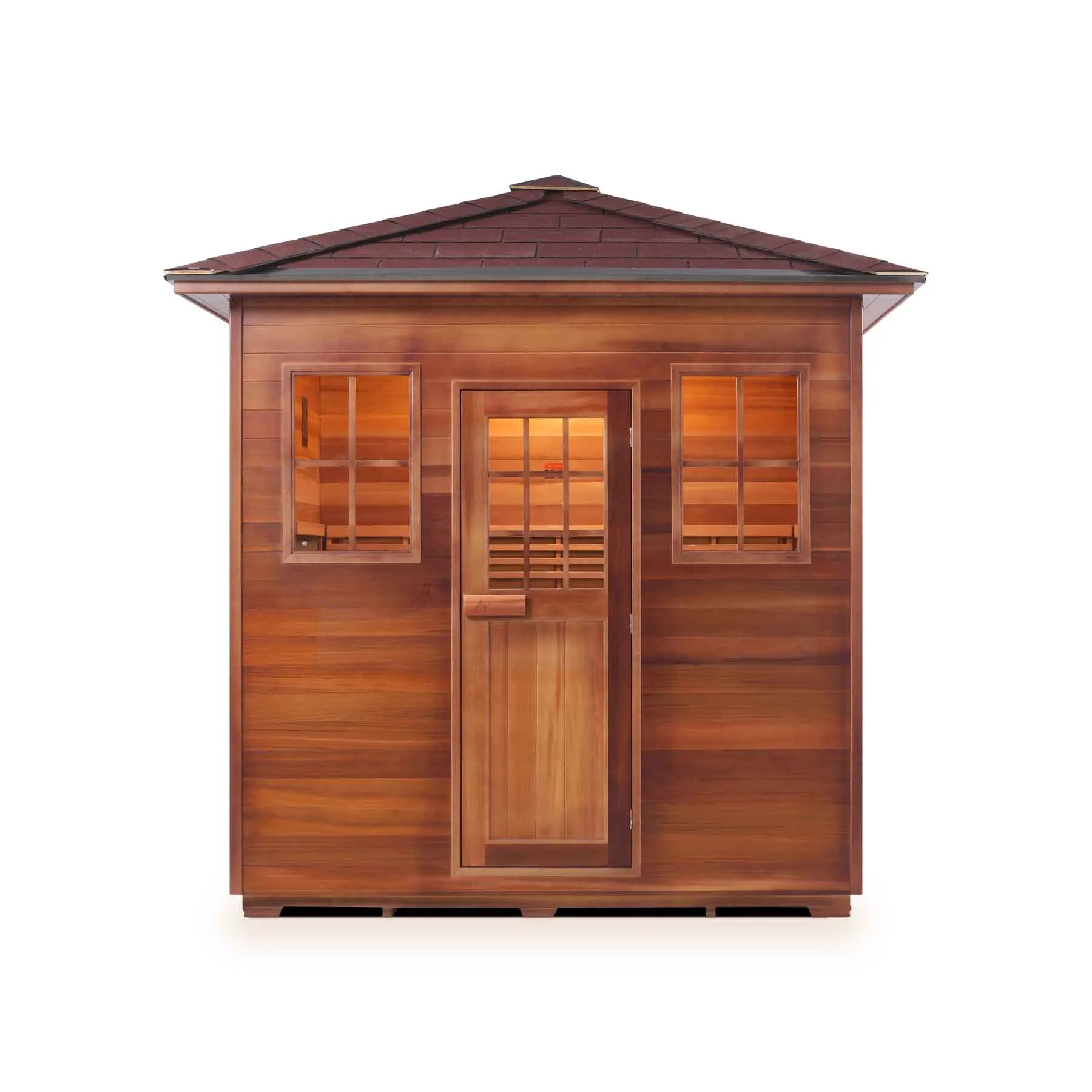 Enlighten Moonlight 5 Person Outdoor Dry Traditional Sauna - image 2