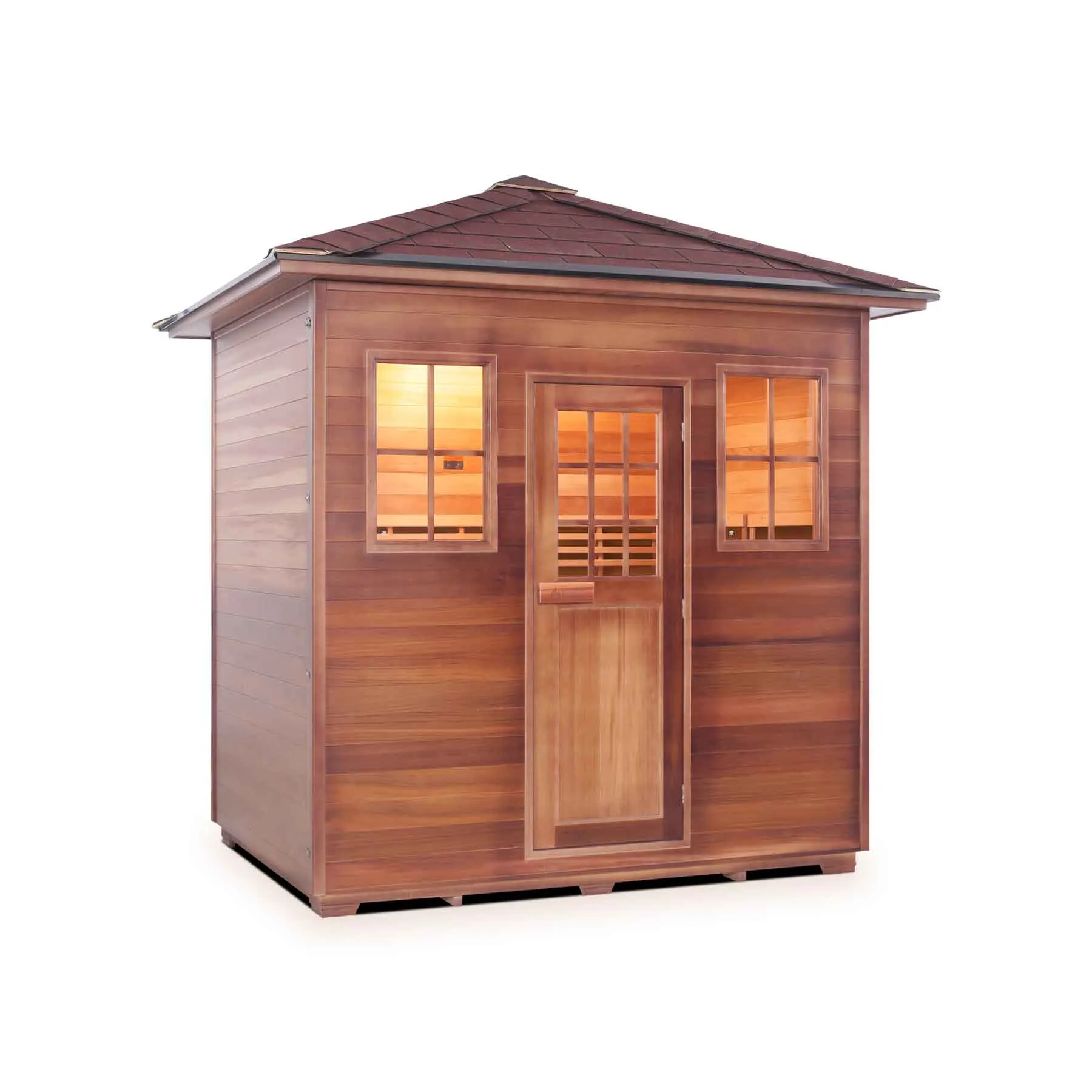 Enlighten Moonlight 5 Person Outdoor Dry Traditional Sauna - image 3