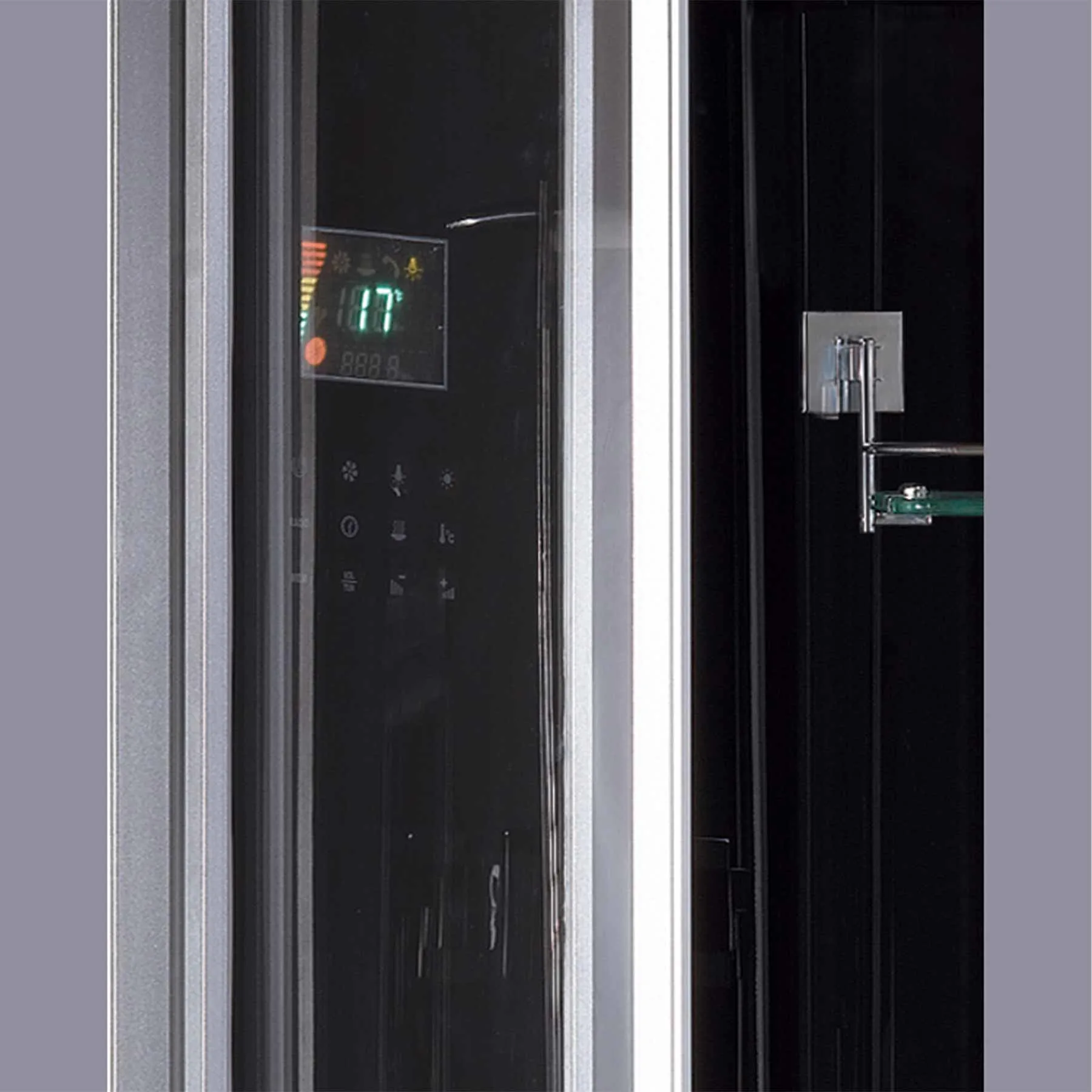 Platinum DZ962F8 47L x 47W x 89H 2 Person Corner Steam Shower - image 4