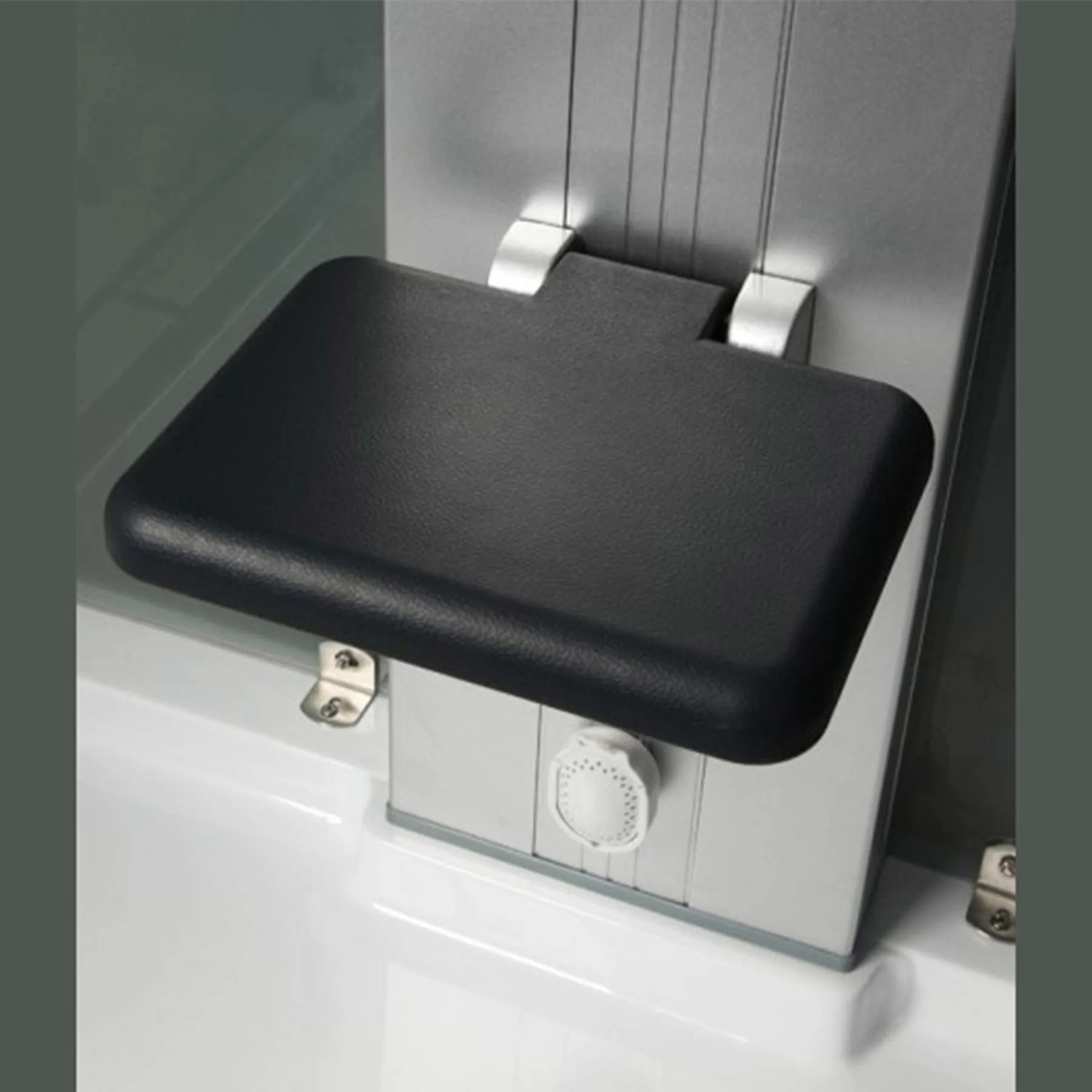 Mesa WS-303 32L x 32W x 85H 1 Person Walk In Steam Shower - image 3
