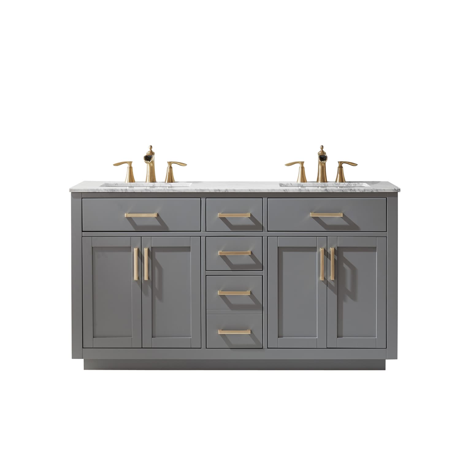 Altair Ivy 60-Inch Double Bathroom Vanity