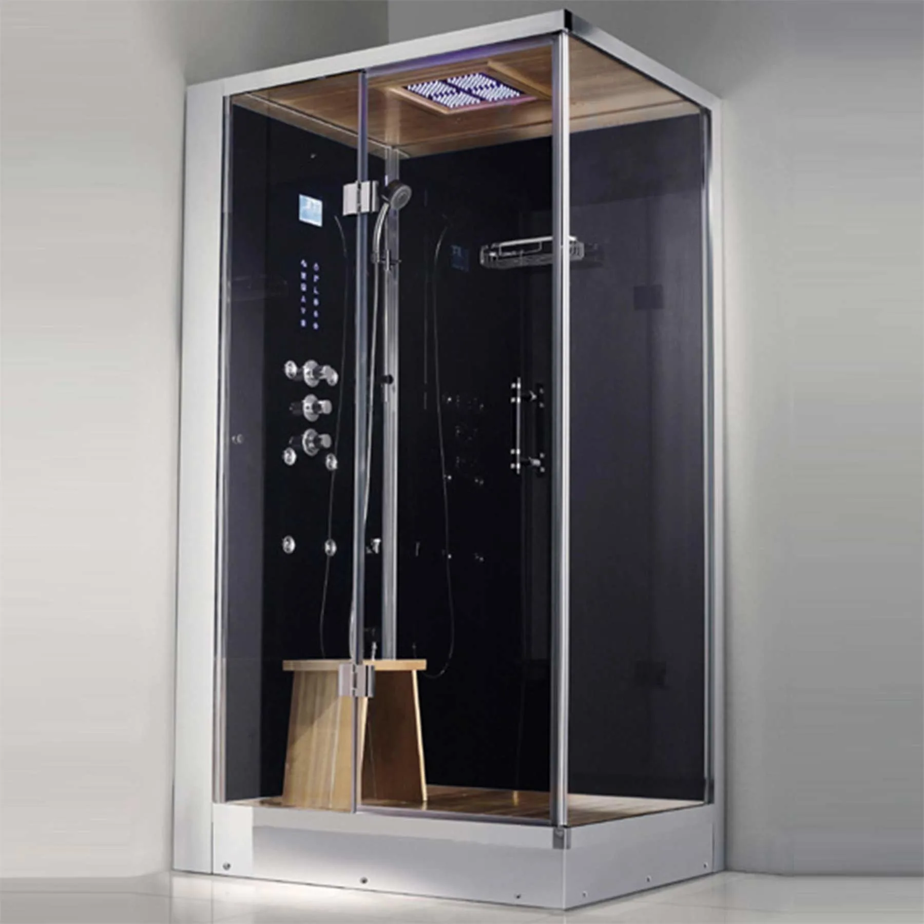 Athena WS-109 6 Jetted 47L x 36W x 89H in Steam Shower