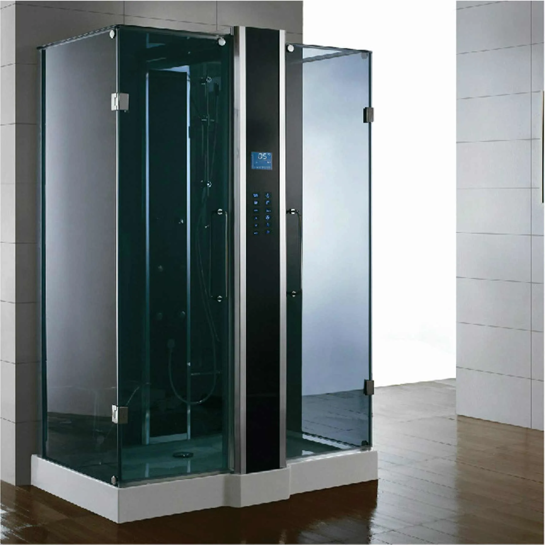 Athena WS-123 2 Person 12 Jetted 59L x 36W x 89H in Steam Shower