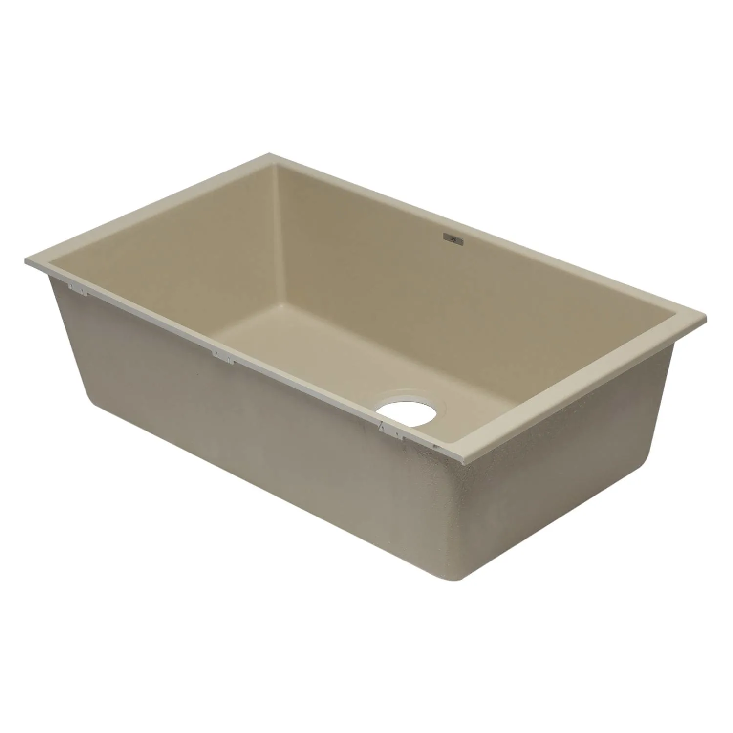 ALFI AB3322UM 33 inch Single Bowl Granite Undermount Kitchen Sink