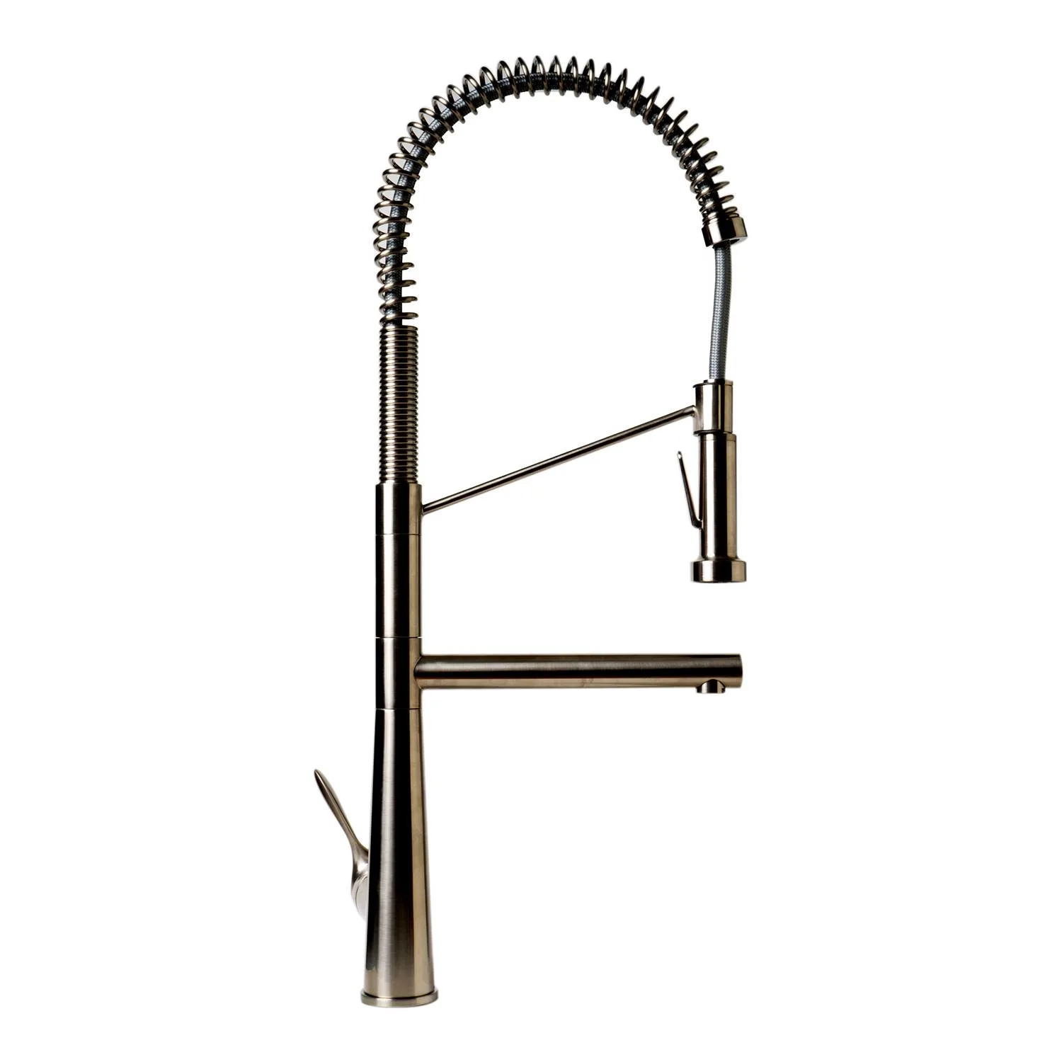 ALFI ABKF3787 Double Spout Commercial Spring Kitchen Faucet