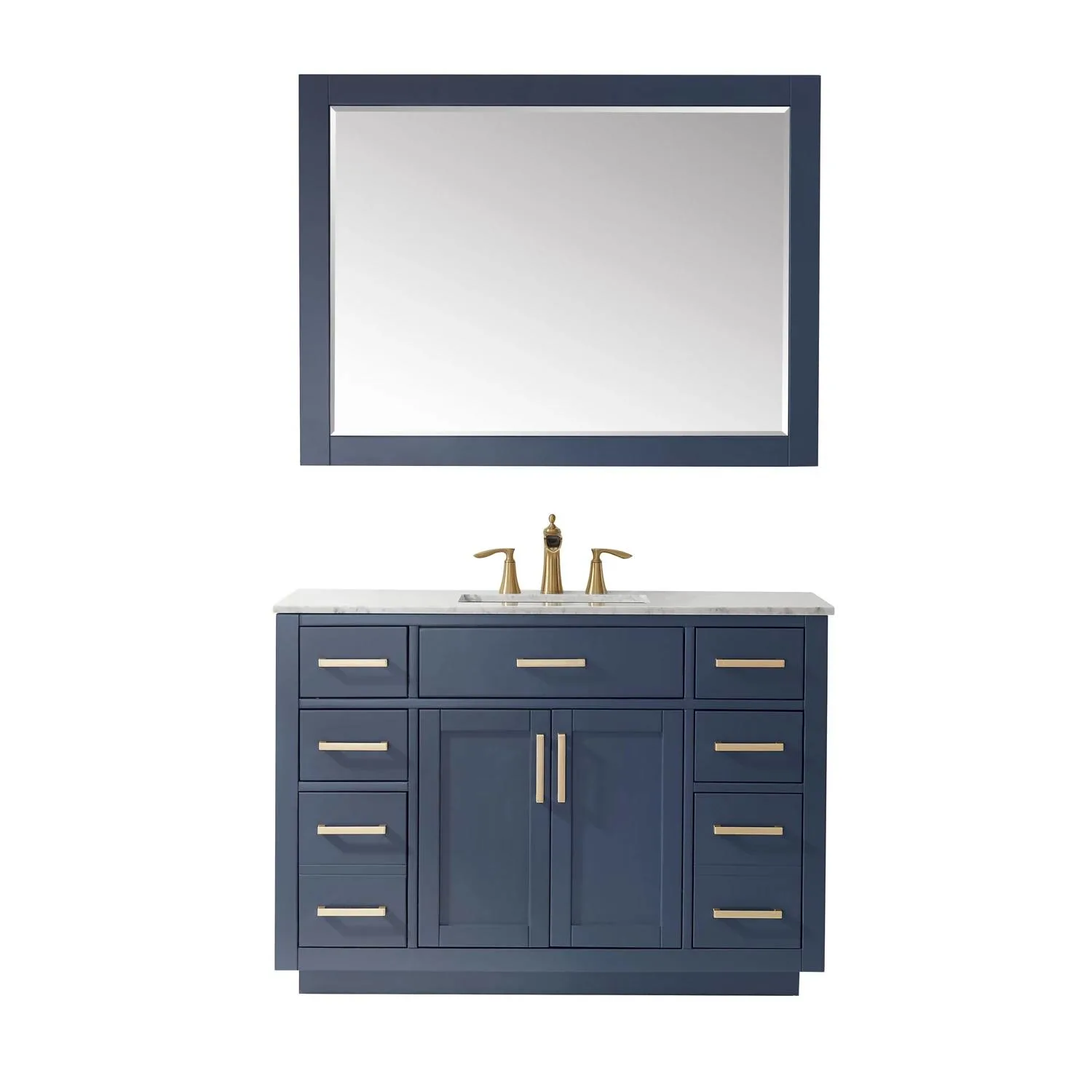 Altair Ivy 48 Inch Solid Plywood No Countertop Single Vanity Cabinet