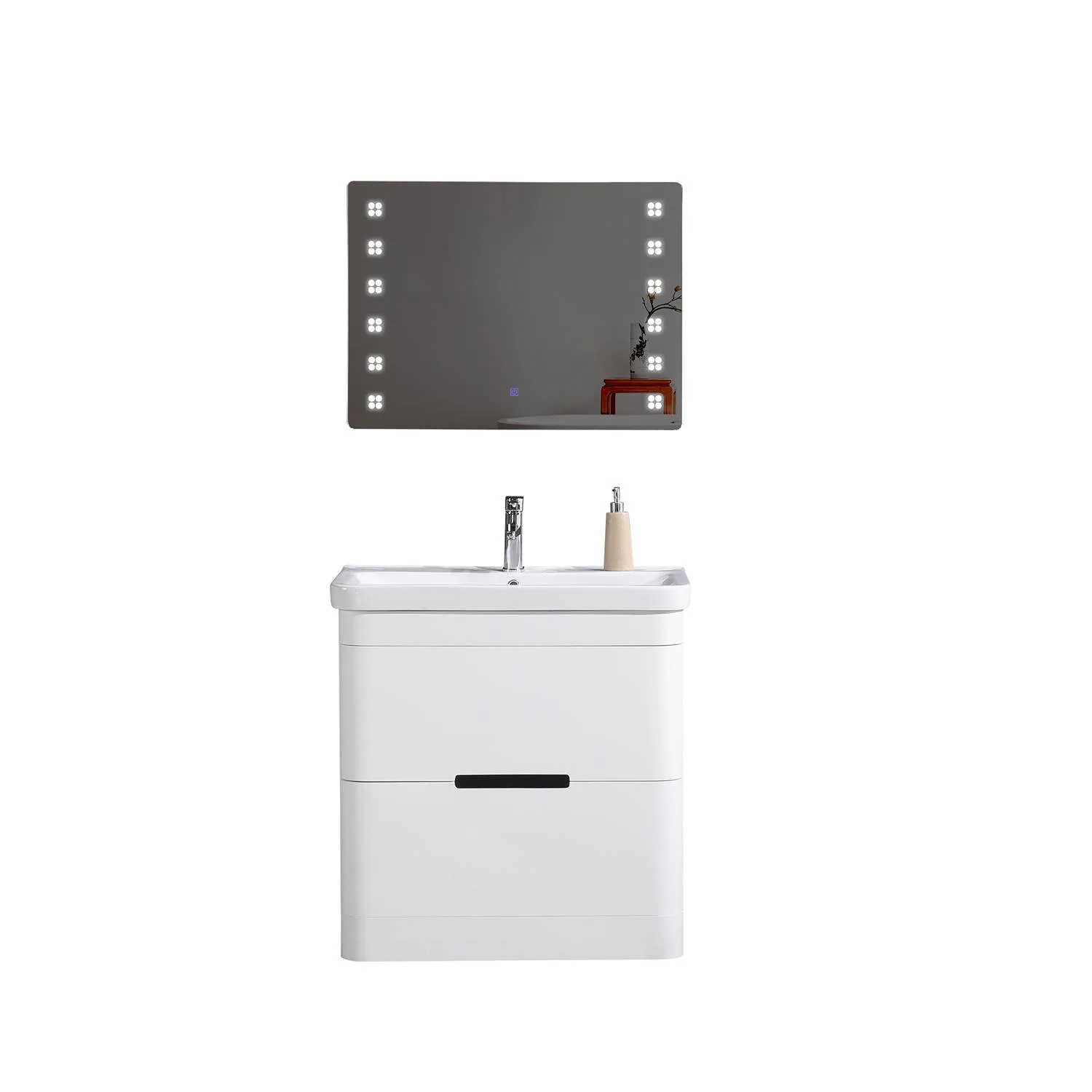 Legion Furniture 32 Inch White Ceramic Top and Sink Vanity Cabinet - image 1