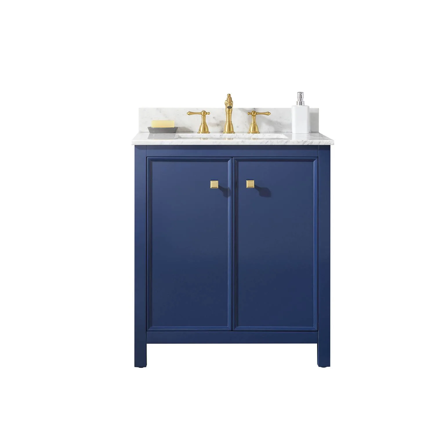 Legion Furniture 30 Inch Carrara White Top Ceramic Sink Vanity Cabinet