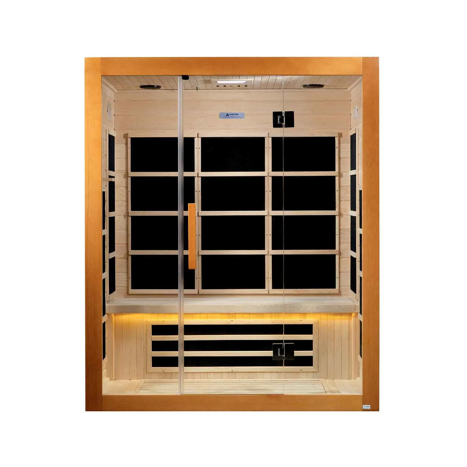 Dynamic Marseille 3 Person Ultra Low EMF Indoor Infrared Sauna - image 2