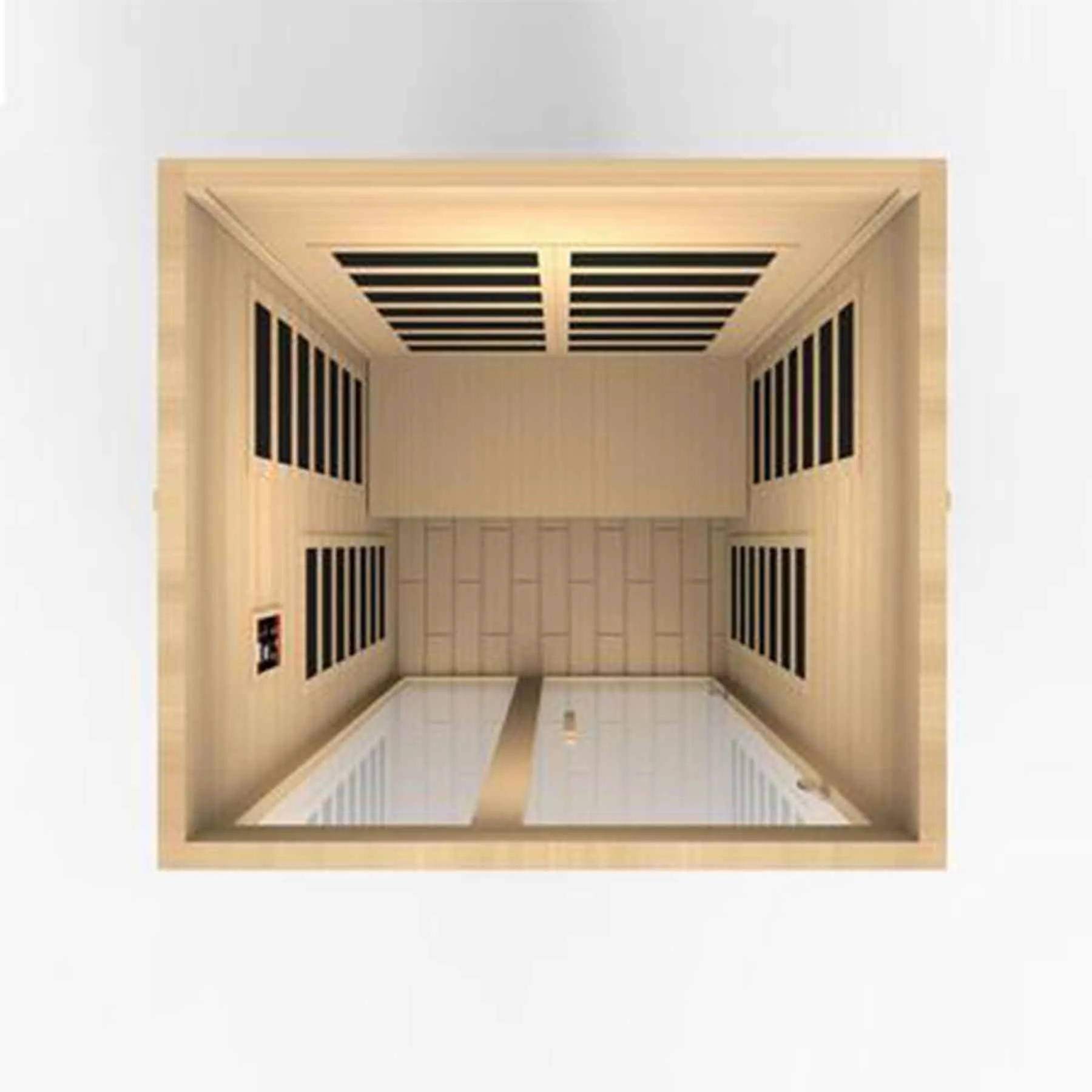 Dynamic Santiago 2 Person Low EMF Indoor FAR Infrared Sauna - image 4