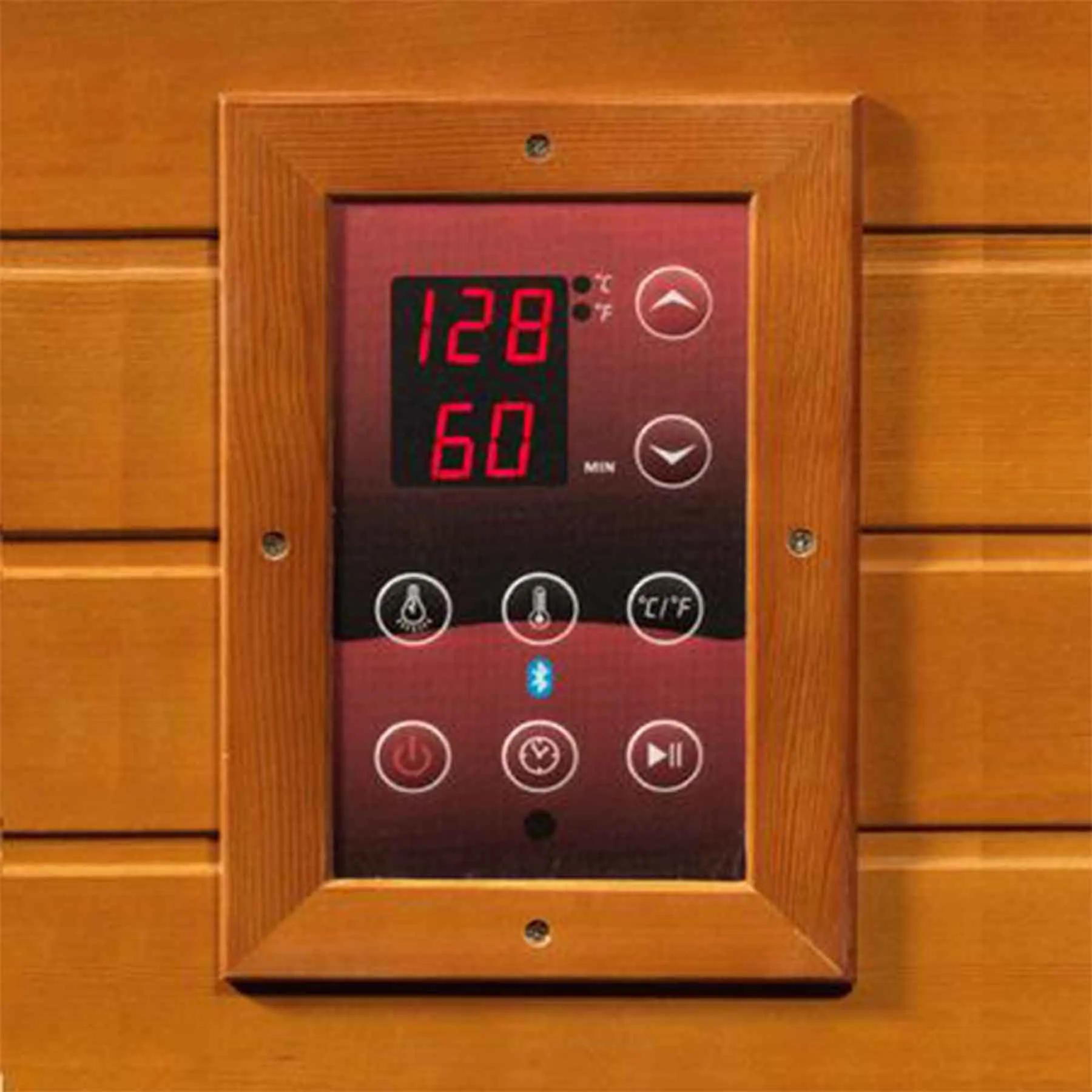 Dynamic Santiago 2 Person Low EMF Indoor FAR Infrared Sauna - image 8