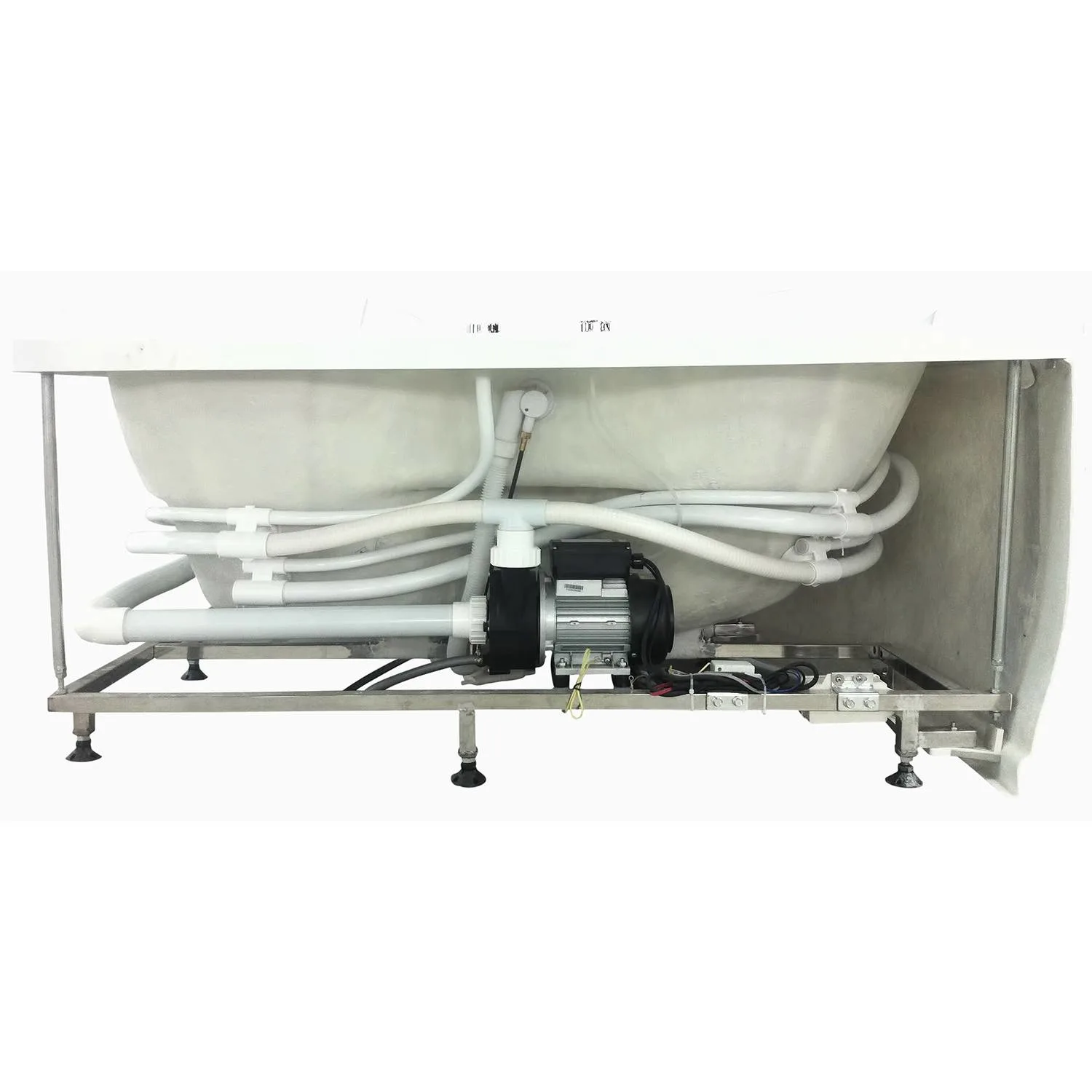 EAGO AM125ETL 5 ft 2 Person Acrylic Corner Whirlpool Bathtub - image 4