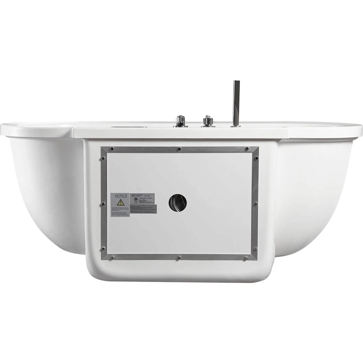 EAGO AM128ETL 6 ft Acrylic Whirlpool Bathtub - image 6