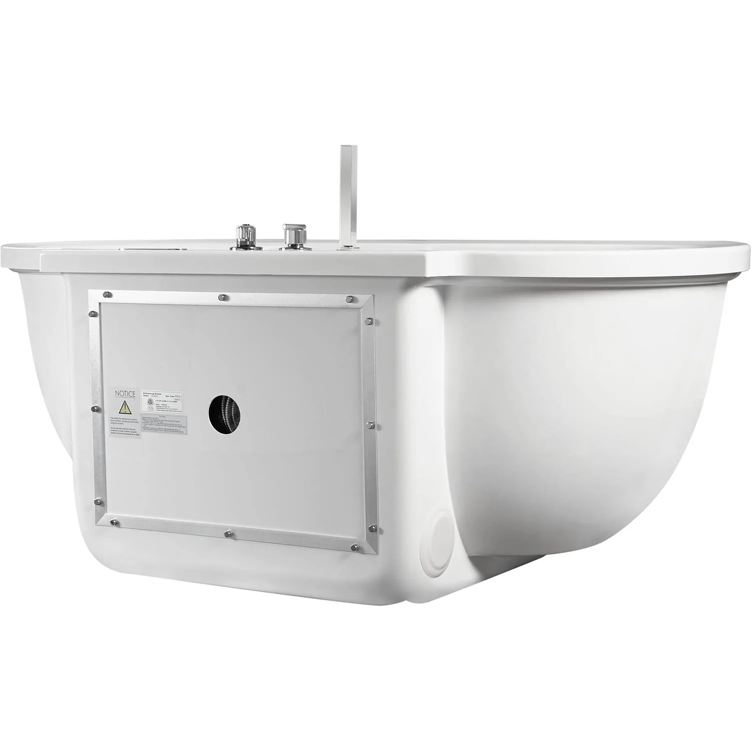 EAGO AM128ETL 6 ft Acrylic Whirlpool Bathtub - image 8
