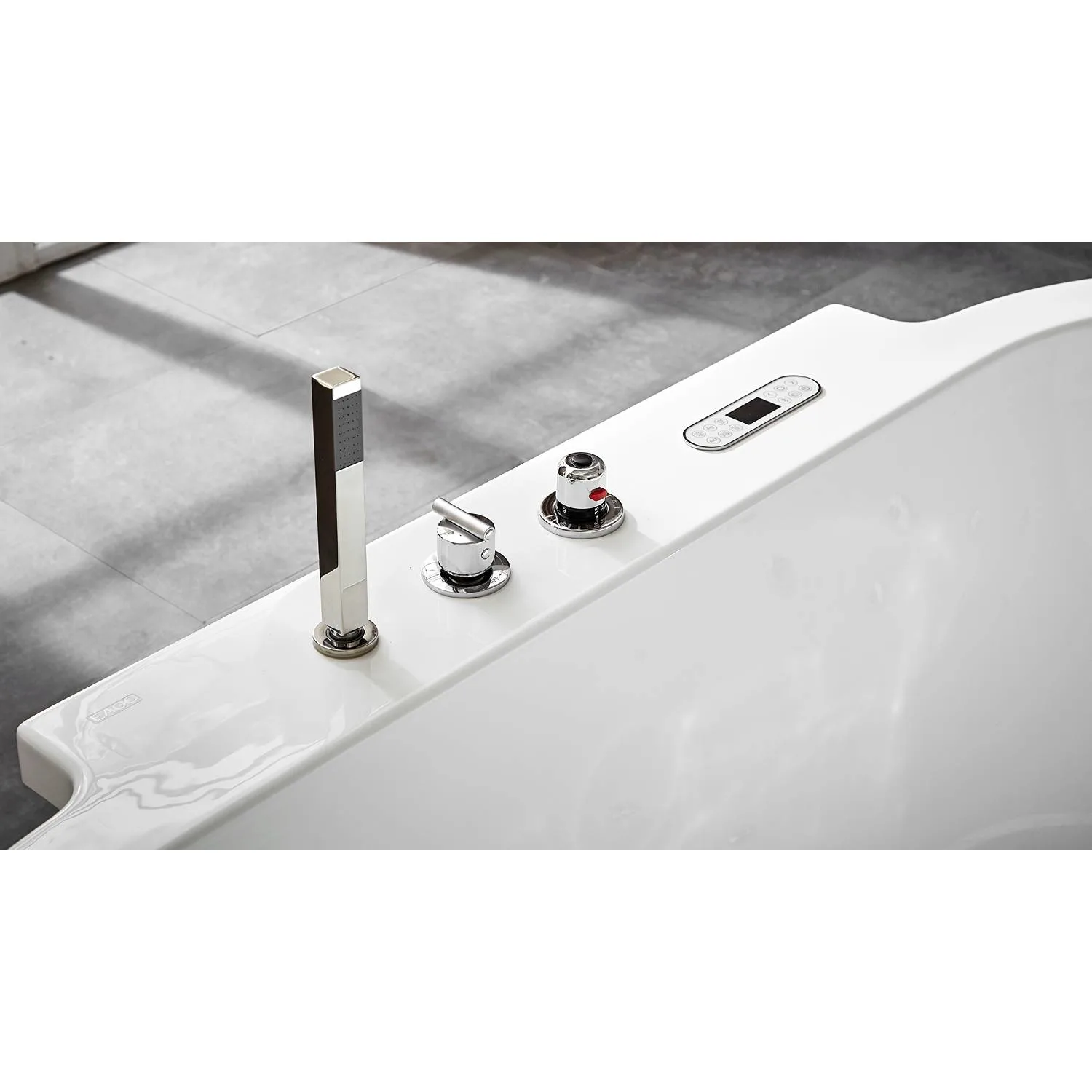 EAGO AM128ETL 6 ft Acrylic Whirlpool Bathtub - image 10