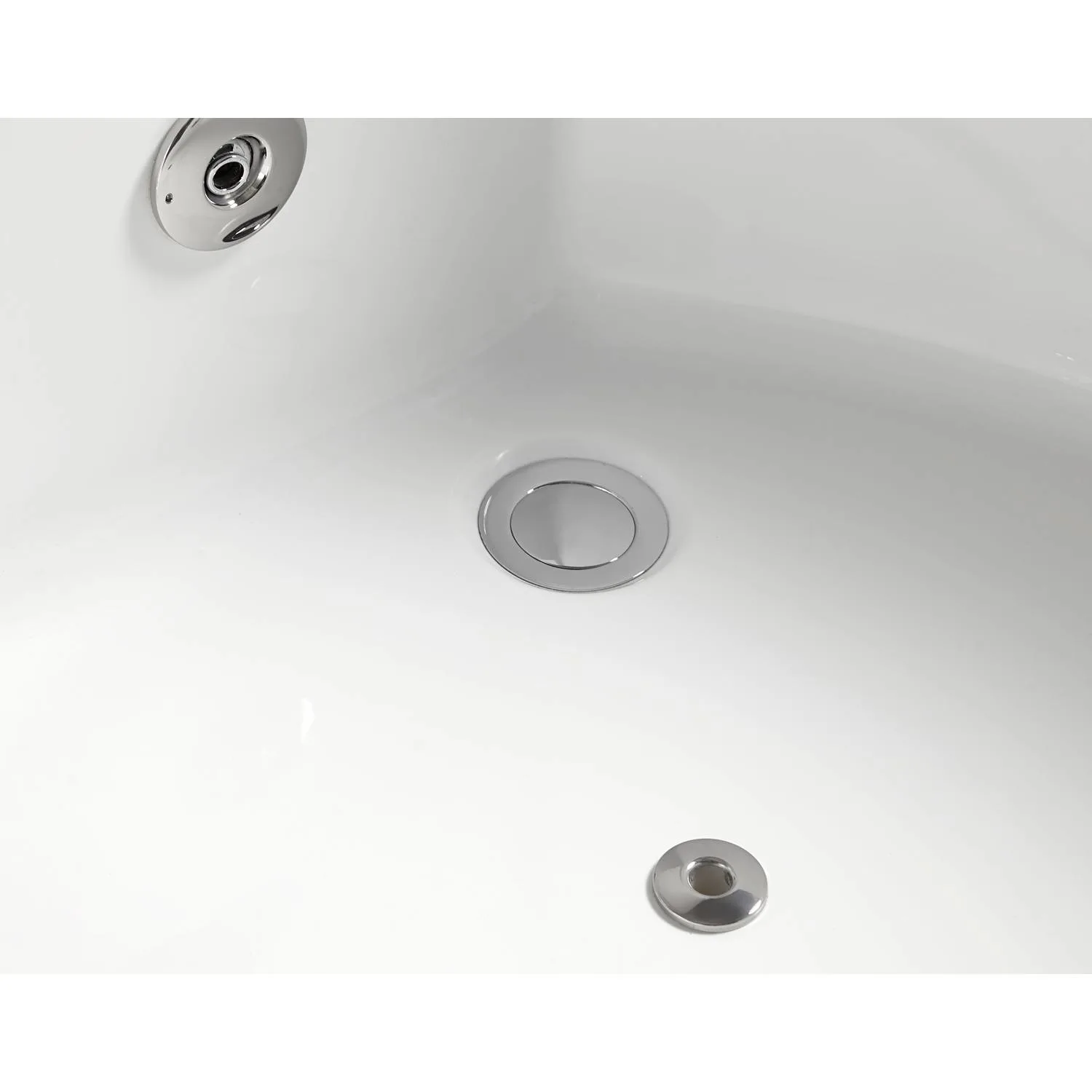 EAGO AM156ETL 5 ft 2 Person Acrylic Corner Whirlpool Bathtub - image 8