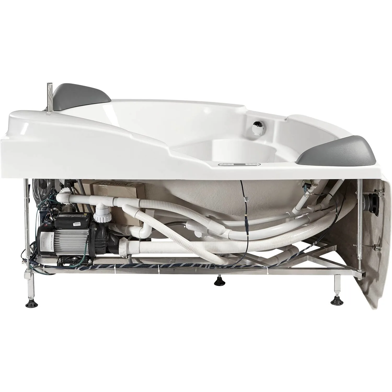 EAGO AM505ETL 5 ft 2 Person Rectangular Waterfall Whirlpool Bathtub - image 8