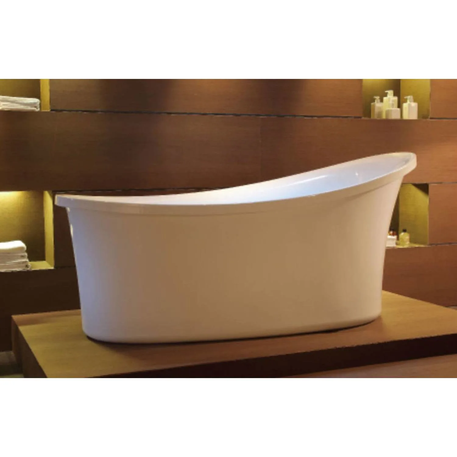 EAGO AM1800 6 ft Free Standing Air Bubble Bathtub - image 3