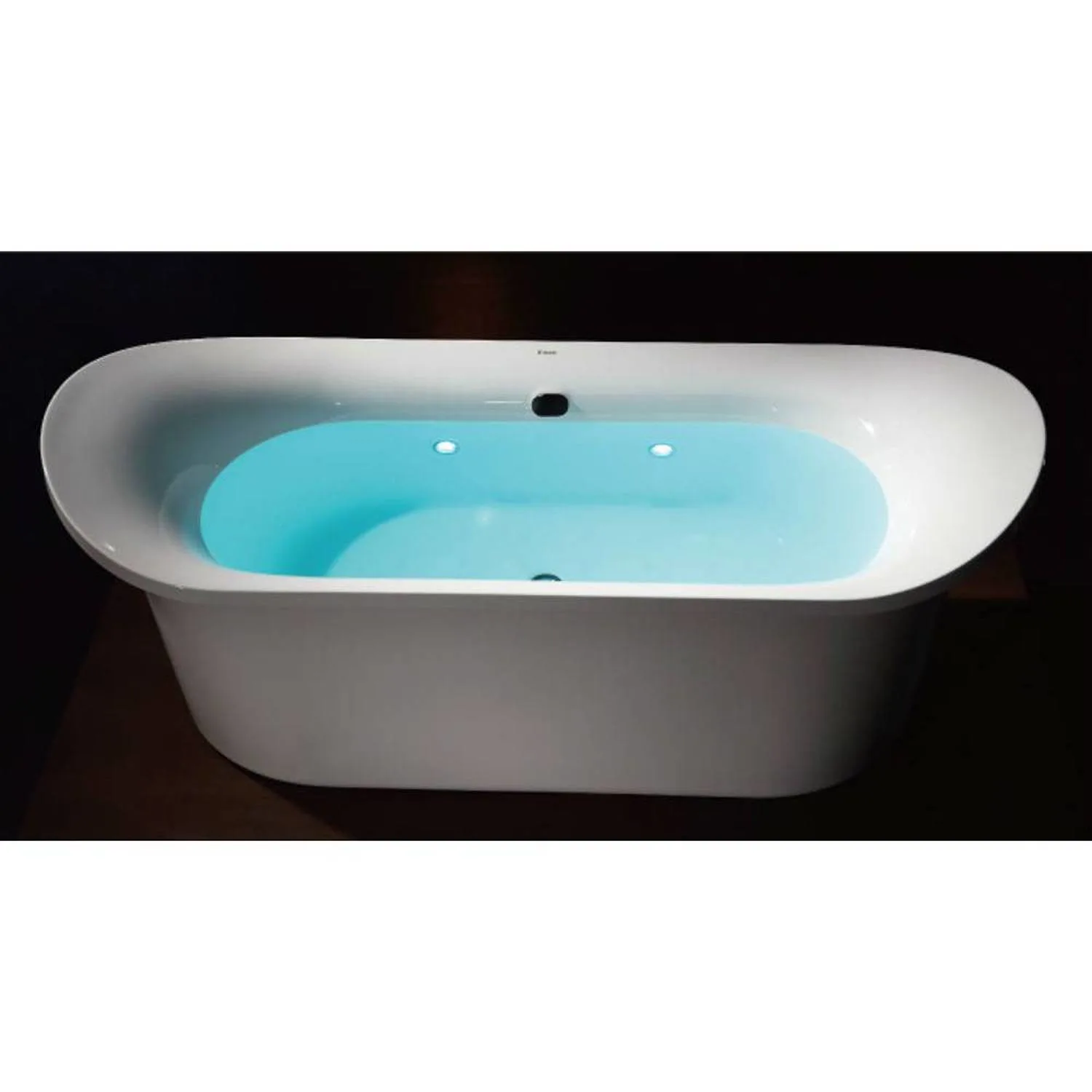 EAGO AM1900 74 inch Free Standing Air Bubble Bathtub - image 2