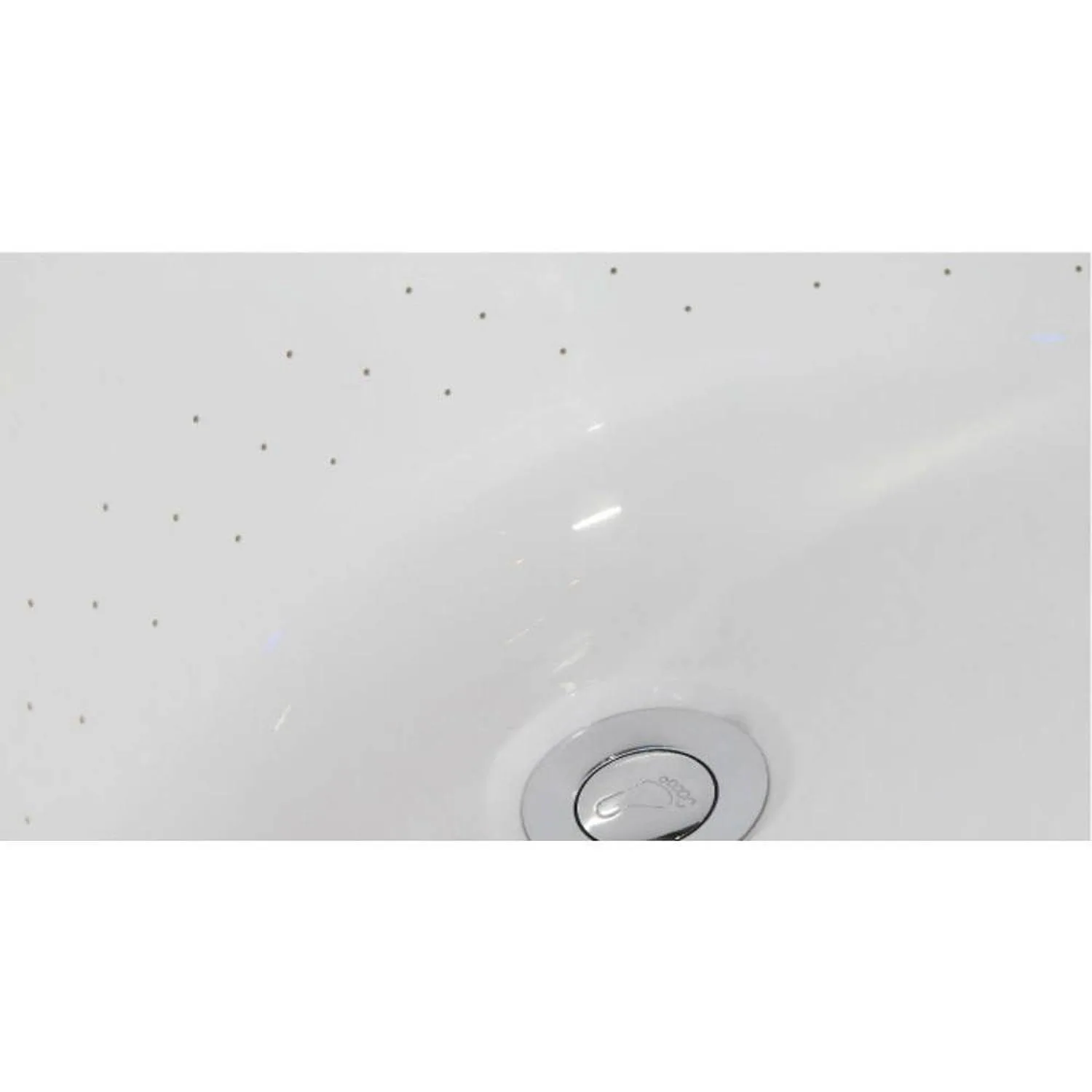 EAGO AM1900 74 inch Free Standing Air Bubble Bathtub - image 3