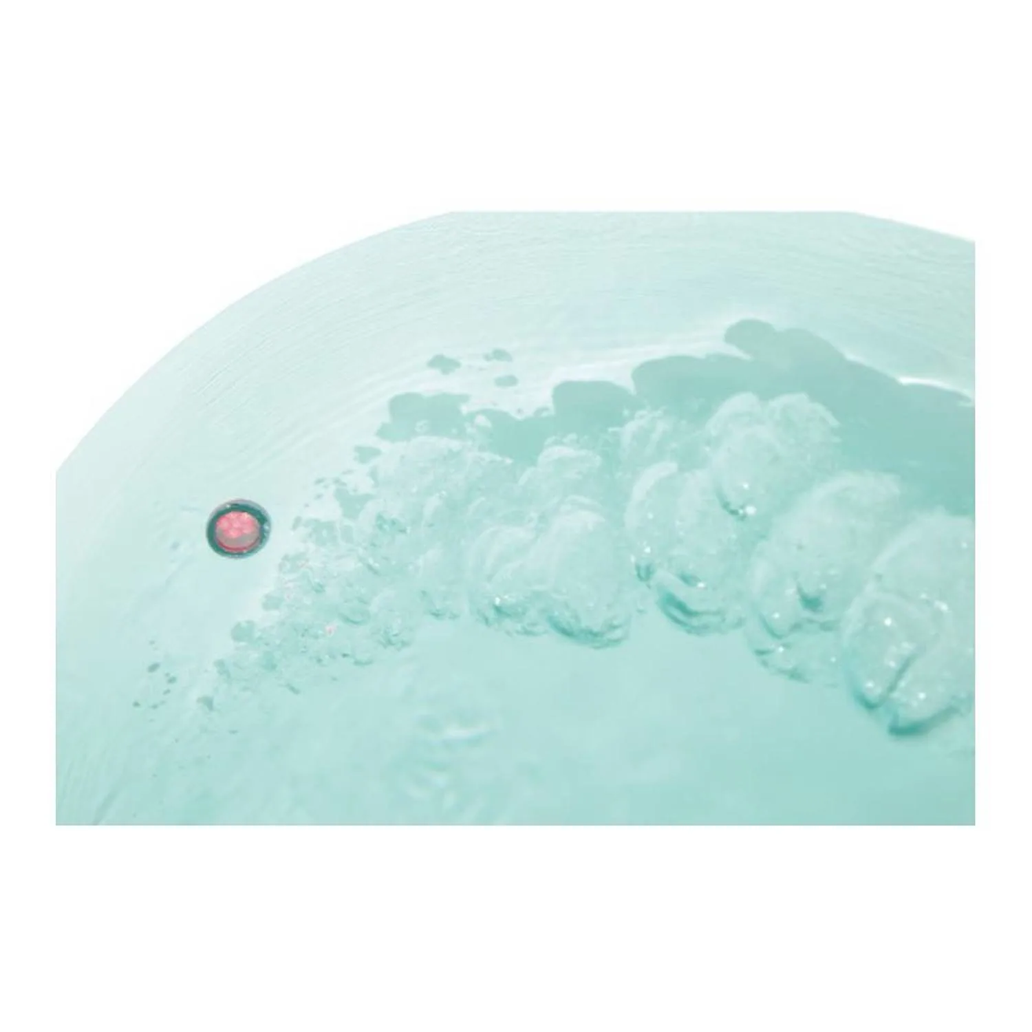 EAGO AM2130 66 inch Acrylic Round Free Standing Air Bubble Bathtub - image 4