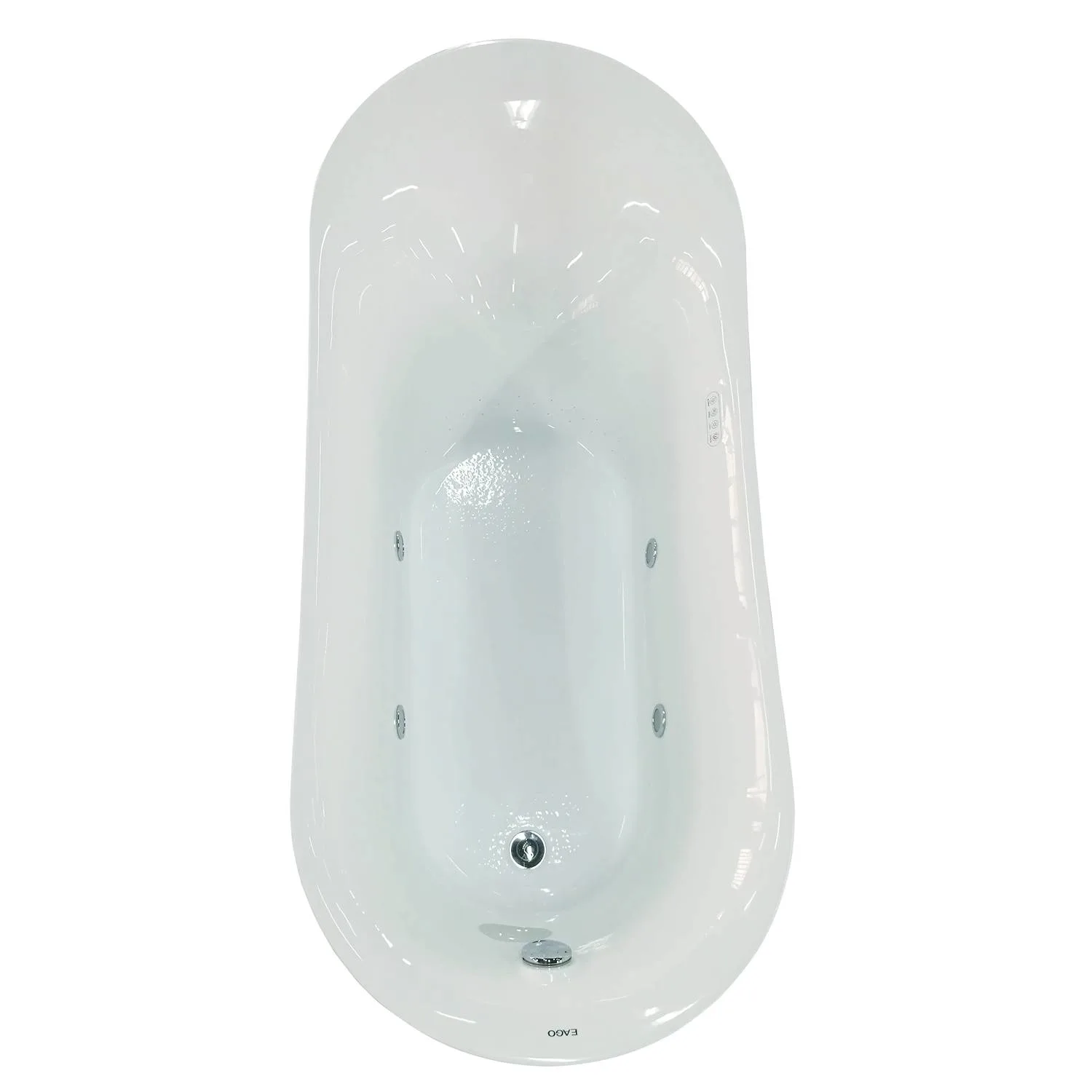 EAGO AM2140 6 ft Free Standing Air Bubble Bathtub - image 4