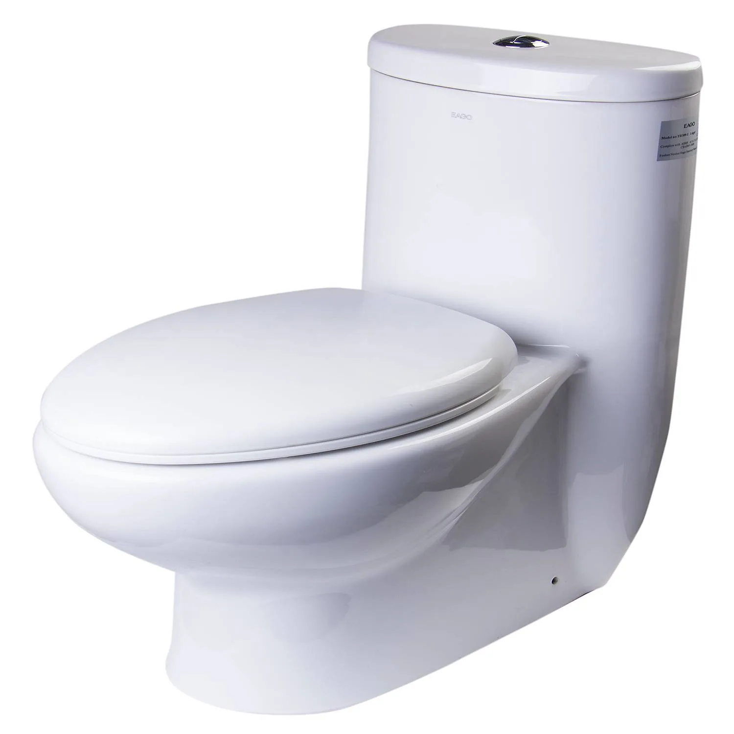 EAGO TB309 Dual Flush Eco-friendly Ceramic Toilet - image 4