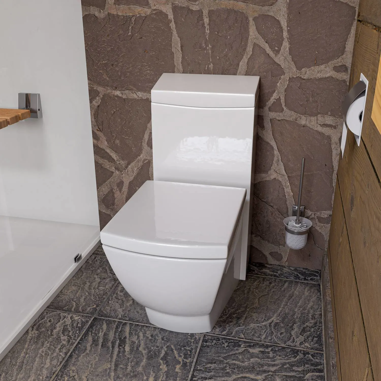 EAGO TB336 Dual Flush Eco-friendly Ceramic Toilet - image 9