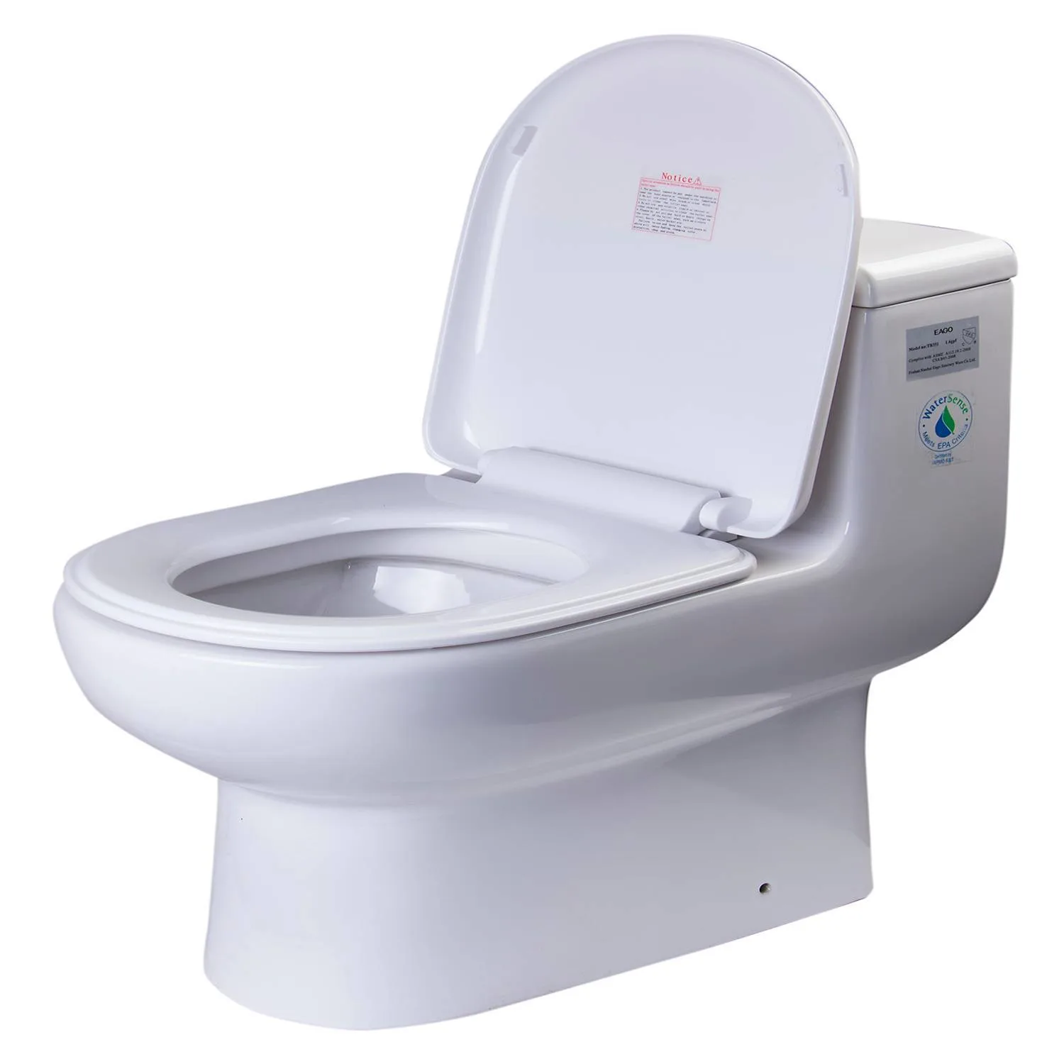 EAGO TB351 Dual Flush Eco-friendly Ceramic Toilet - image 3