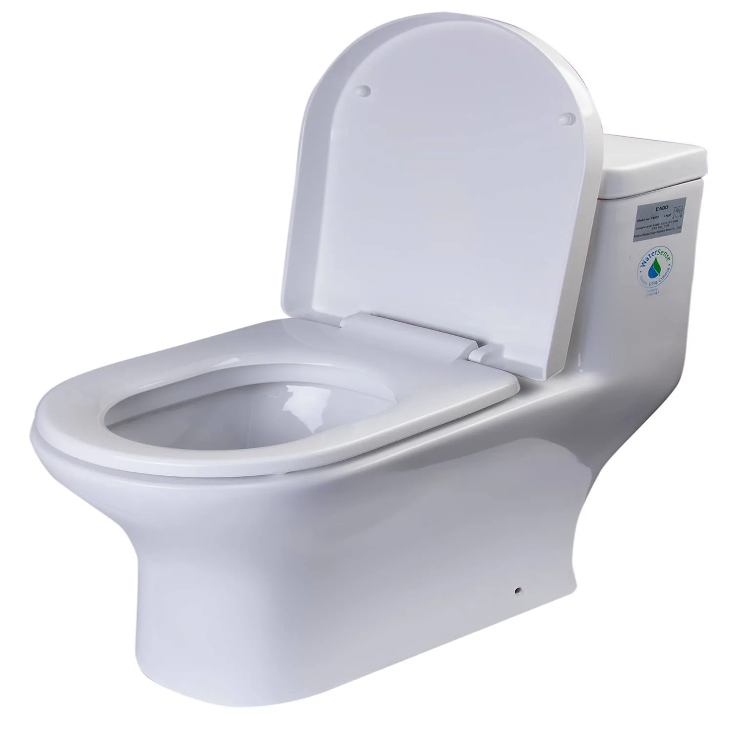 EAGO TB353 Dual Flush Eco-friendly Ceramic Toilet - image 4