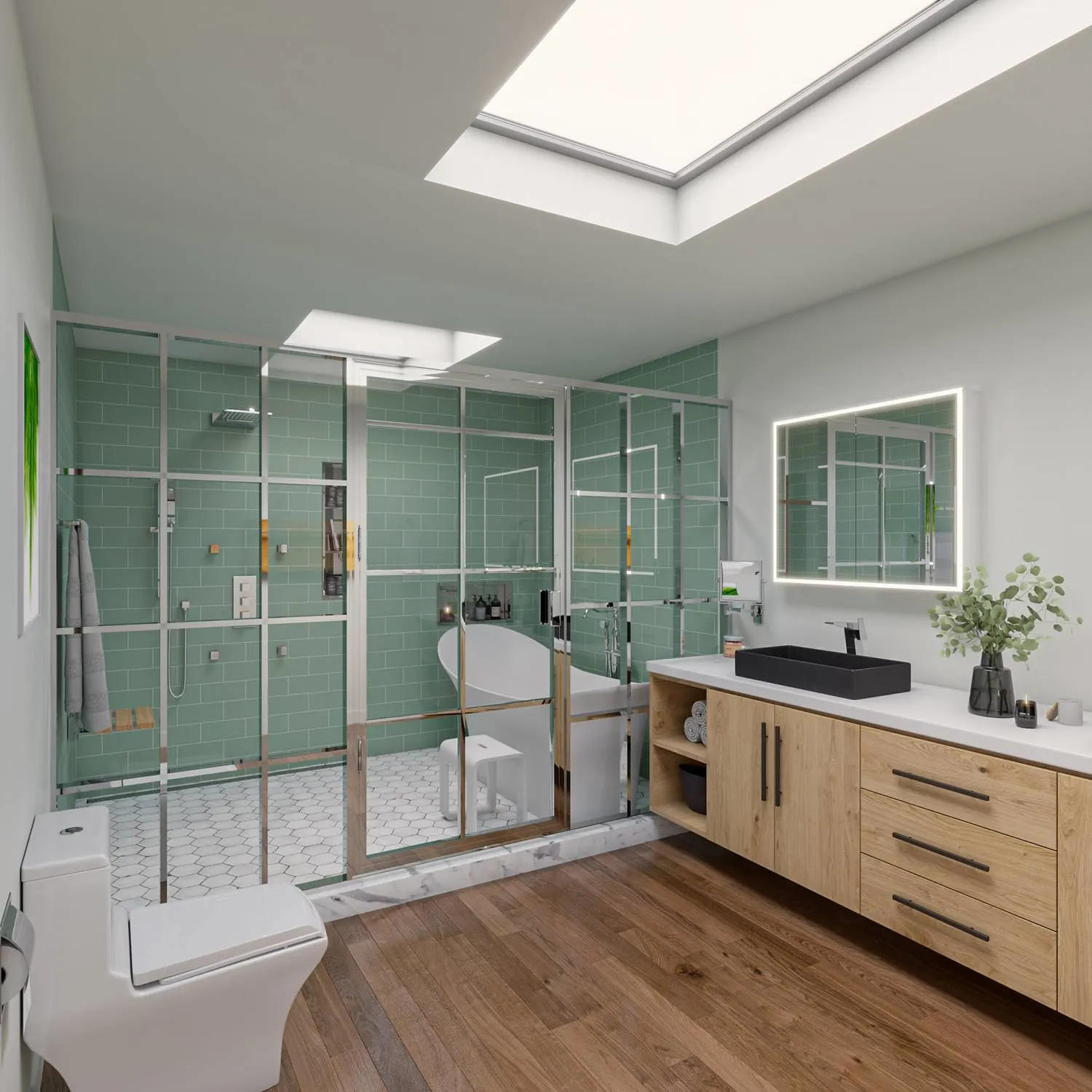 EAGO TB356 Dual Flush Eco-friendly Ceramic Toilet - image 9