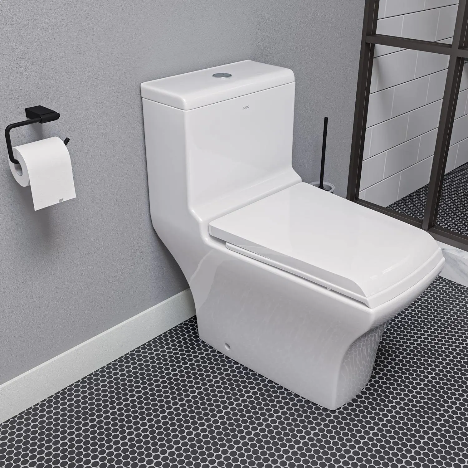 EAGO TB356 Dual Flush Eco-friendly Ceramic Toilet - image 10