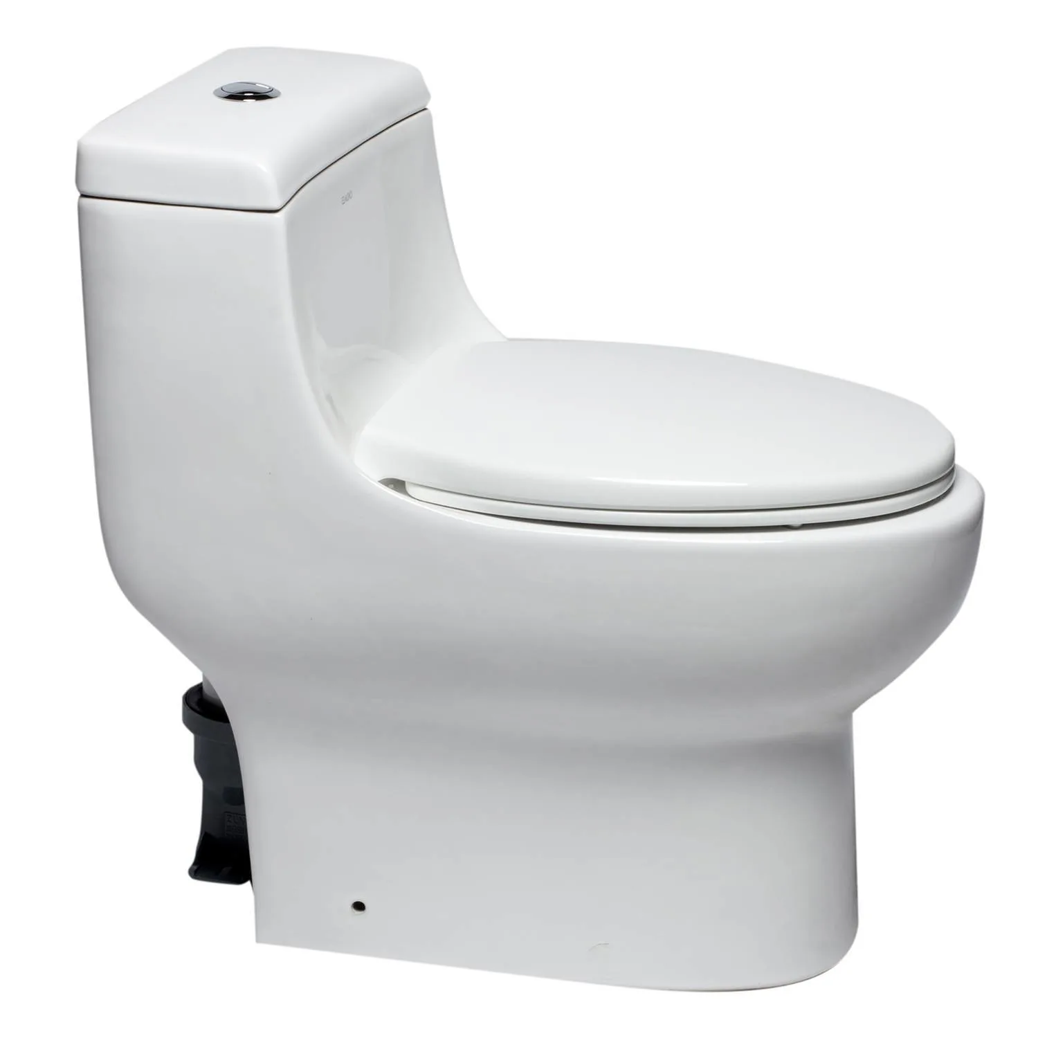 EAGO TB358 Dual Flush Elongated Ceramic Toilet - image 1