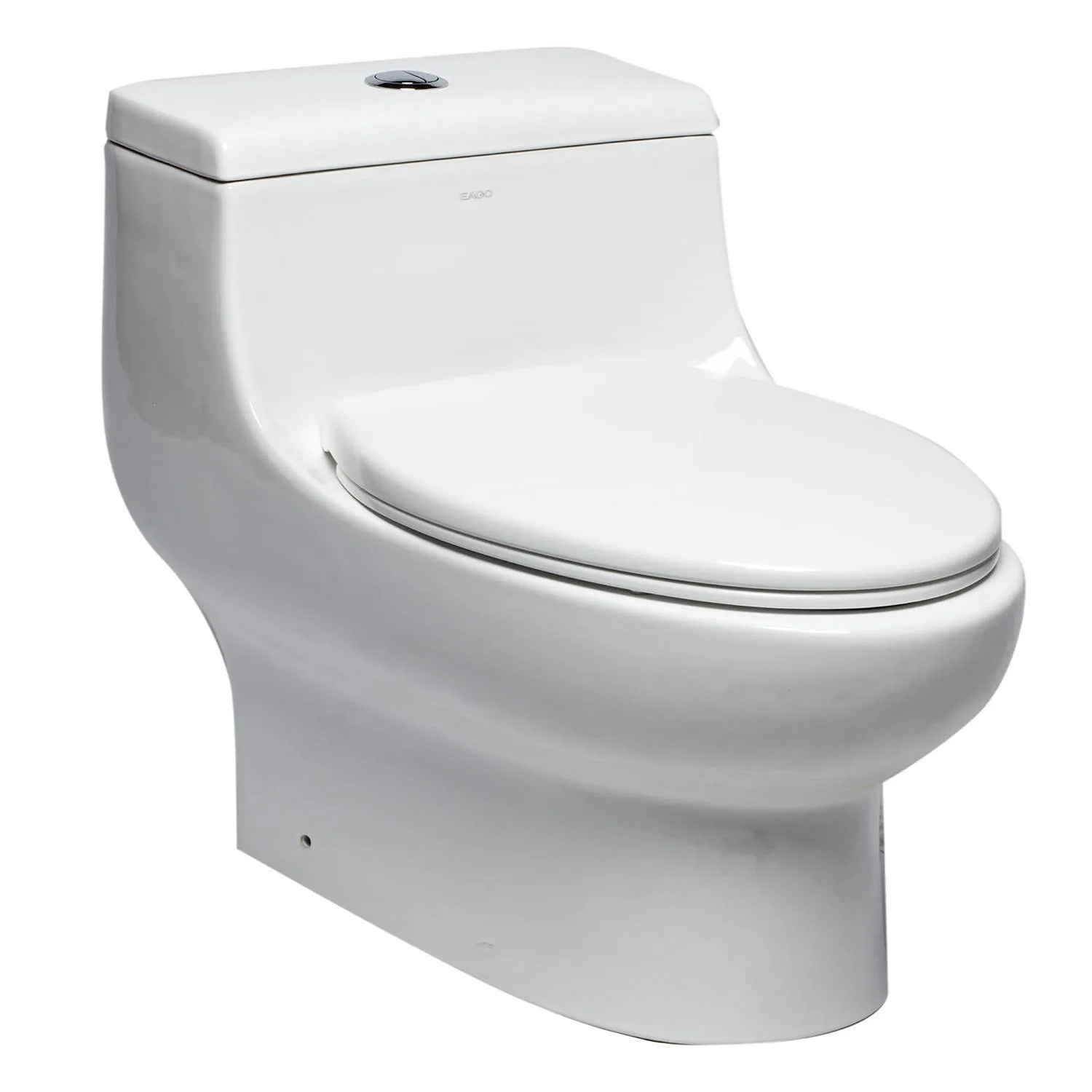 EAGO TB358 Dual Flush Elongated Ceramic Toilet - image 4