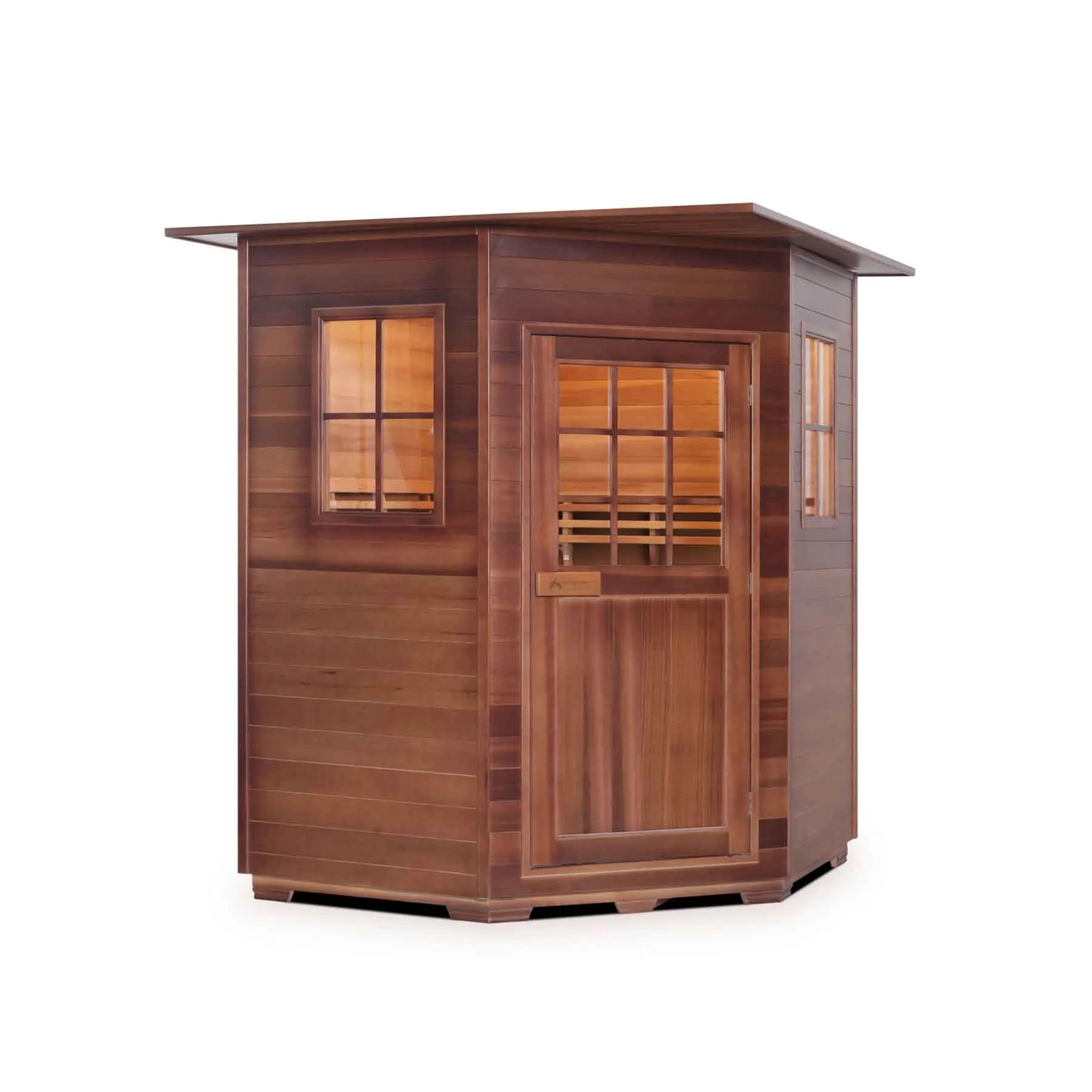 Enlighten Moonlight 4C Cedar Corner Indoor Dry Traditional Sauna - image 2
